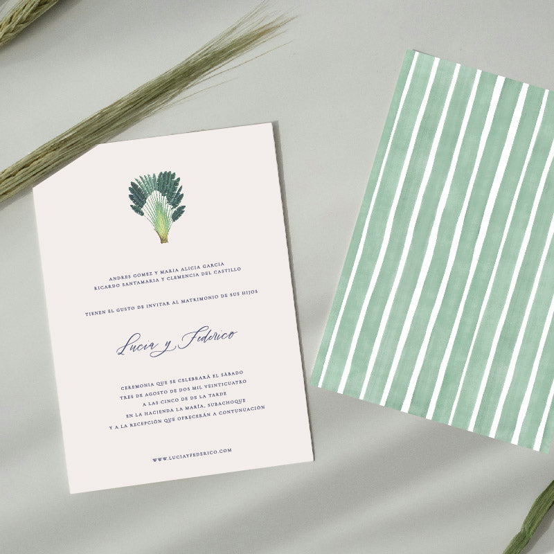 Invitaciones Matrimonio Palma