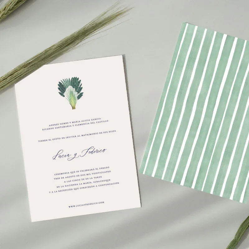 Invitaciones Matrimonio Palma