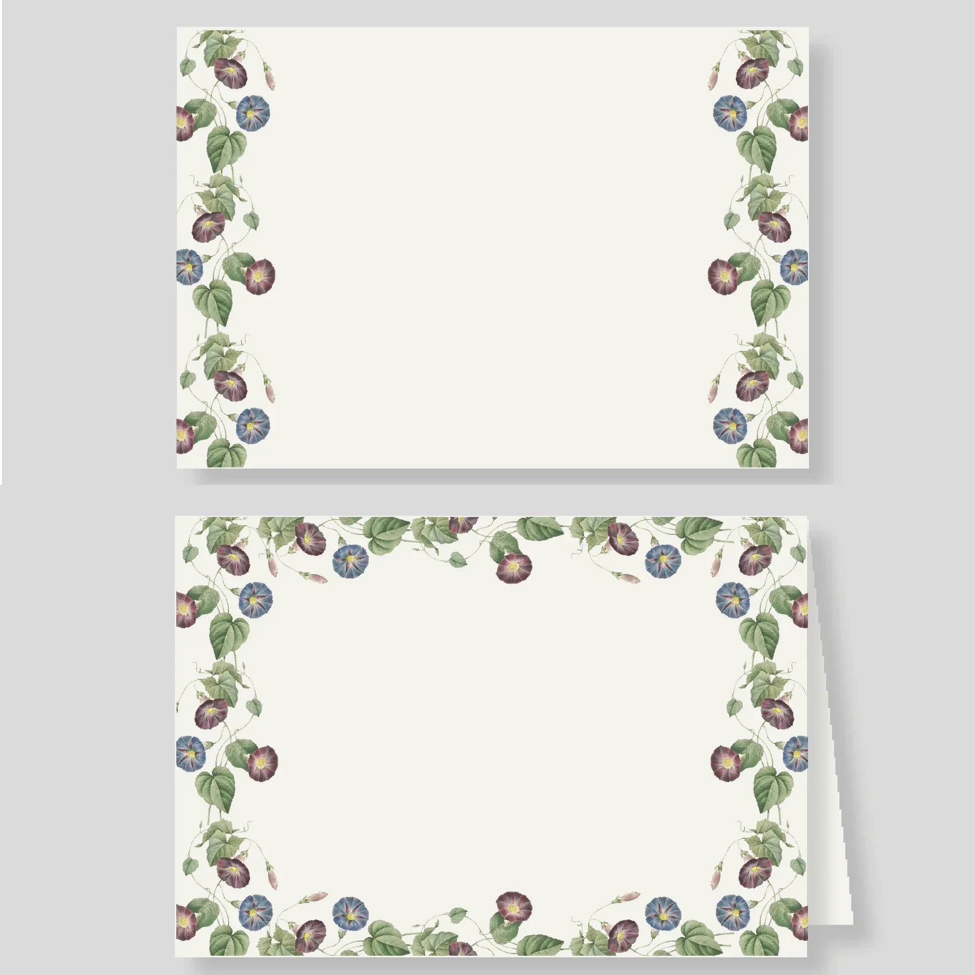 Tarjetón + Tarjetón doble Morado