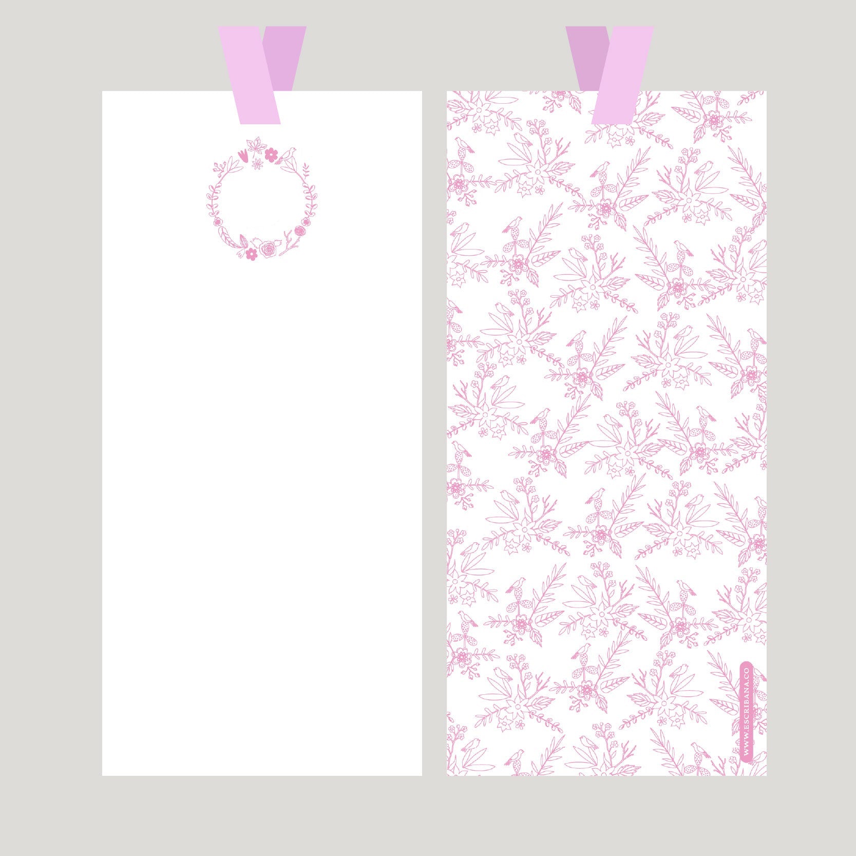 Registros / Folios Branches Rosado