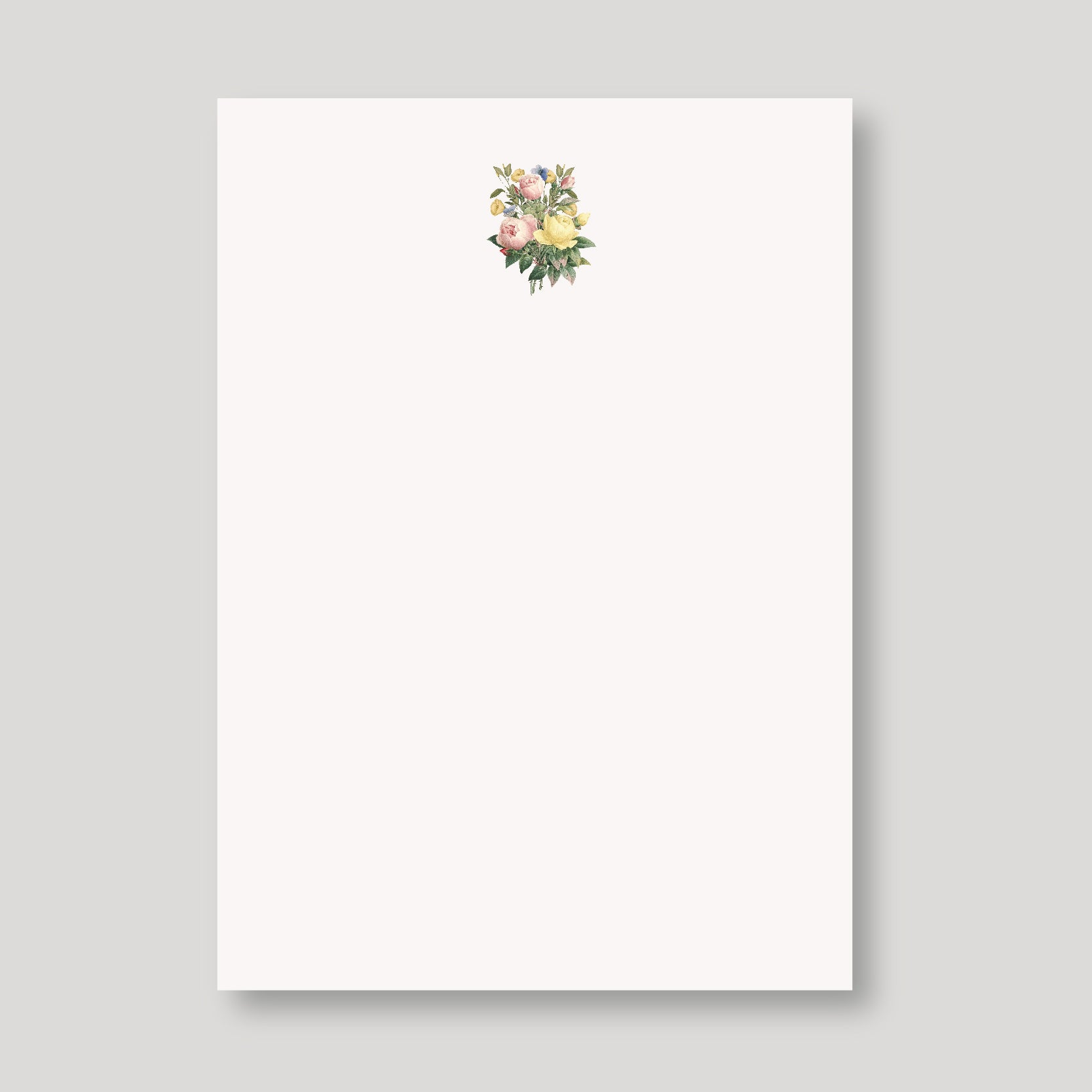 Mini Cuadro ROSA INGLESA