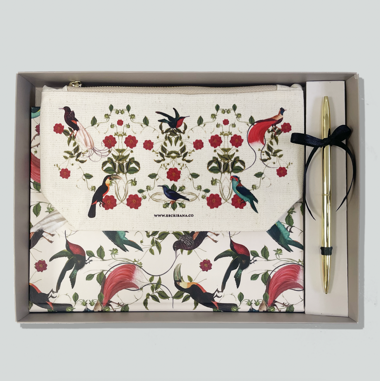 Pack grande cuaderno Aviario