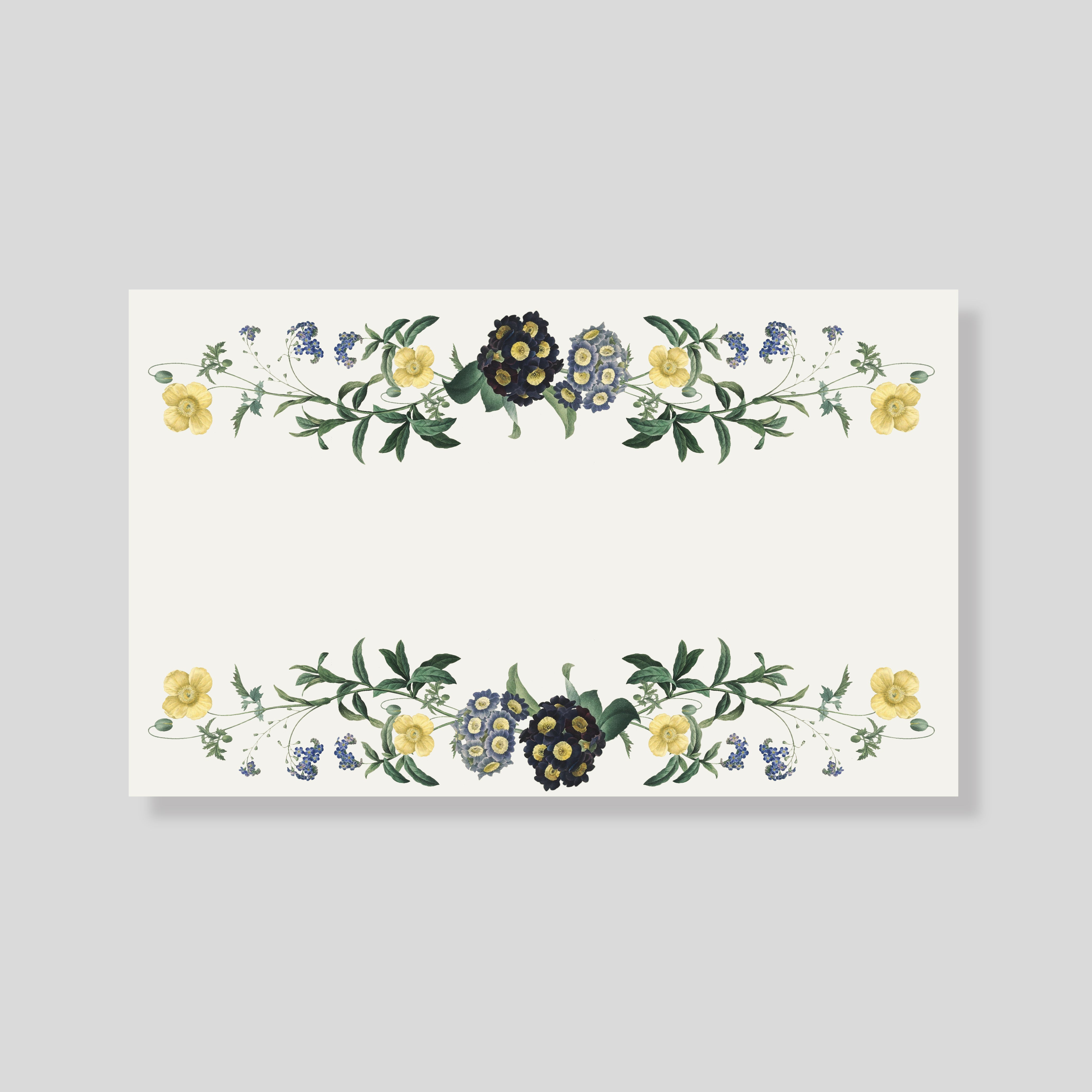 Tarjeta Personal Amazul con sobre (Hor)