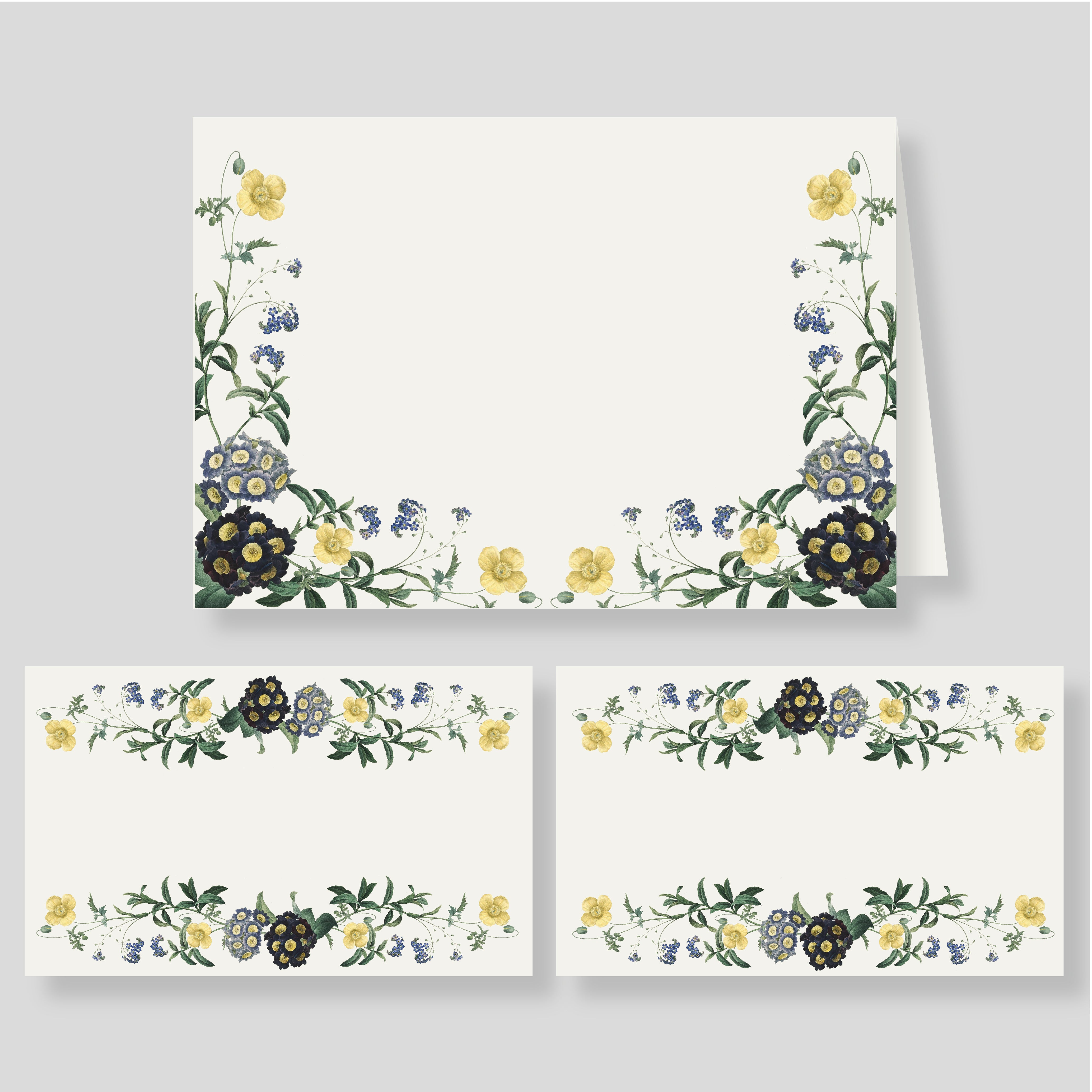 Caja Mediana Doble Amazul (Hor)