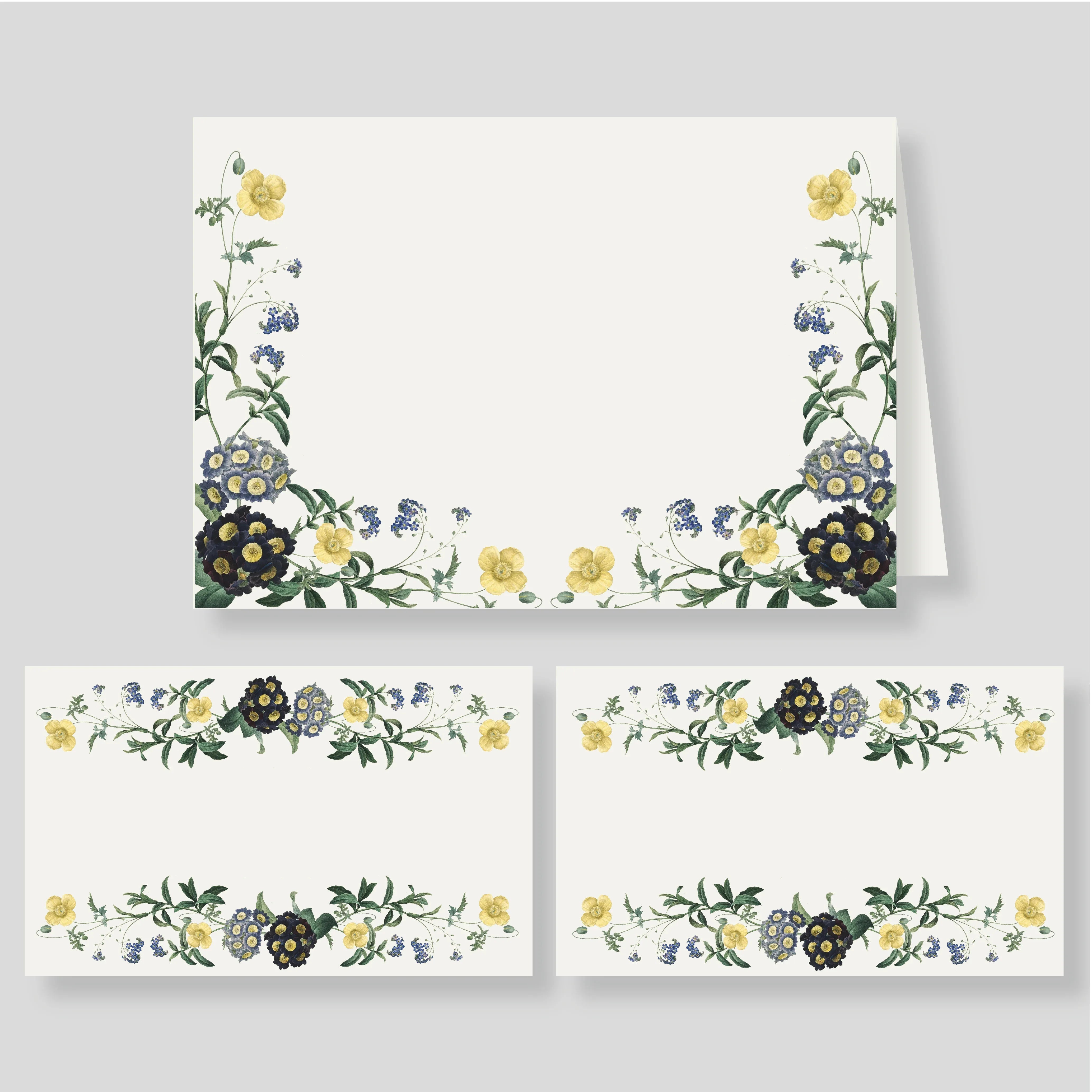 Caja Mediana Doble Amazul (Hor)