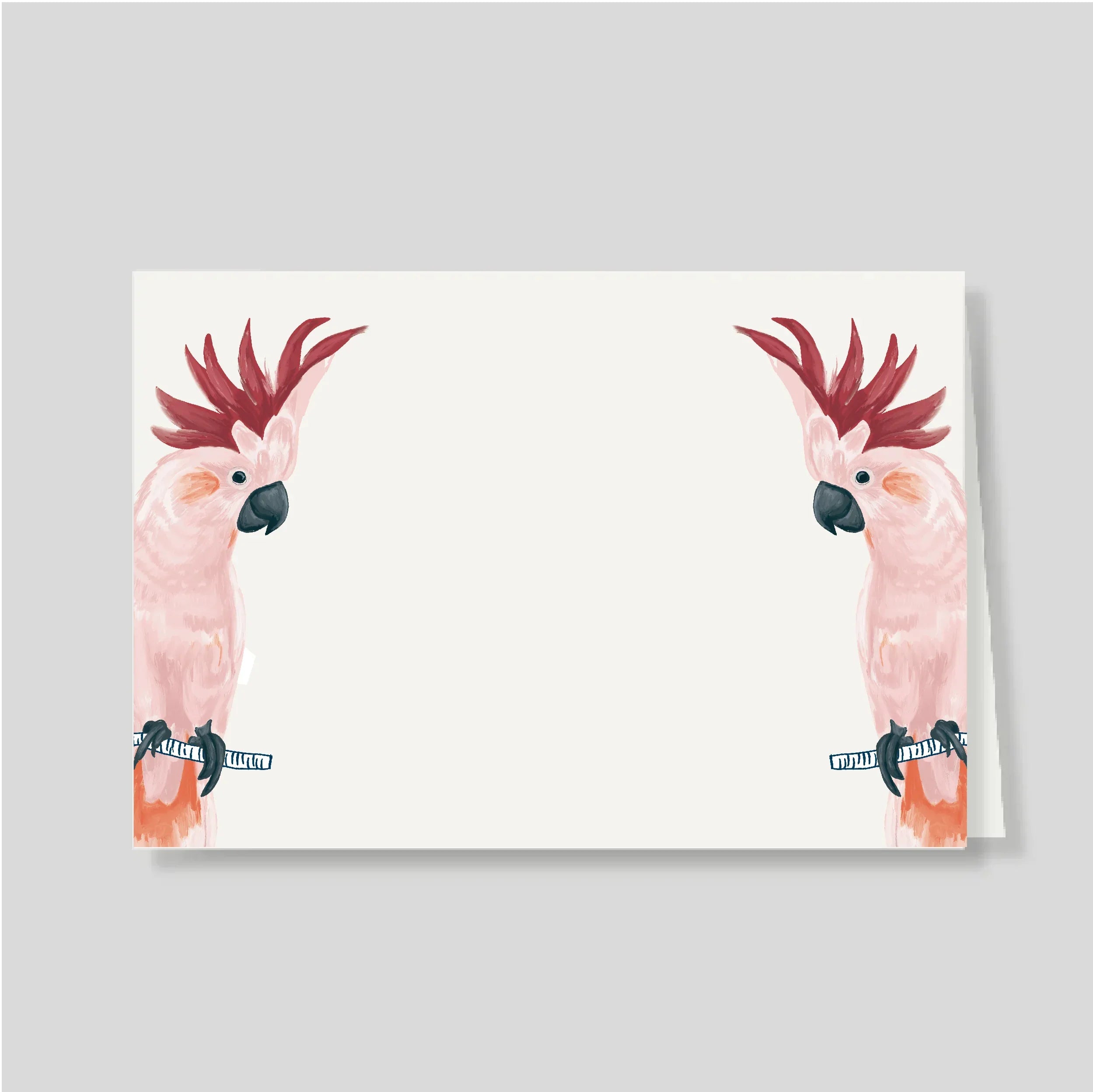 Tarjetón Doble CACATUA