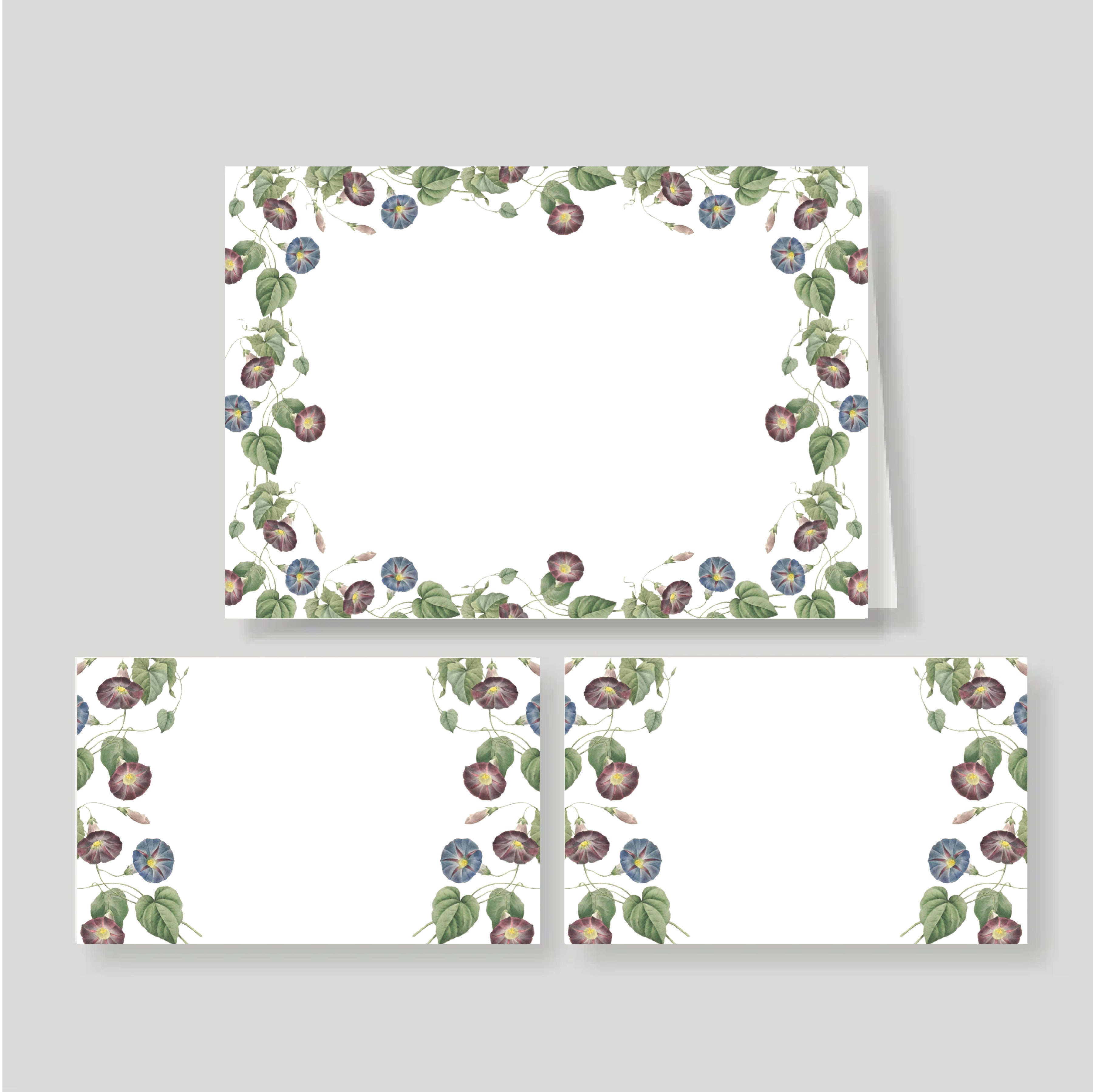 Caja Mediana Doble Morado (Horizontal)