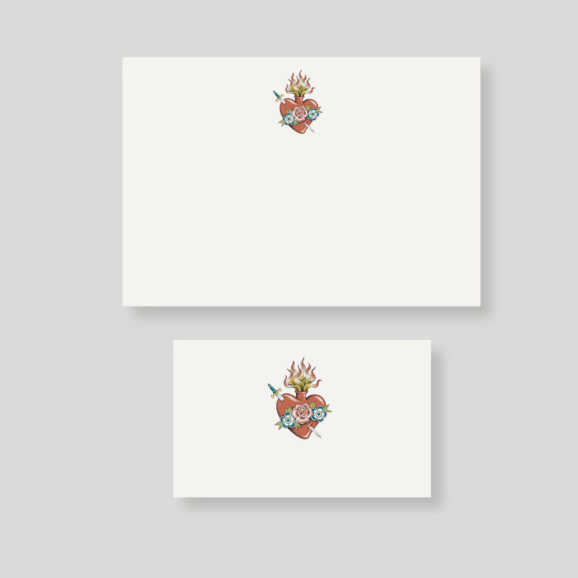 Caja pequeña Tinta corazon: por MAY CARTER