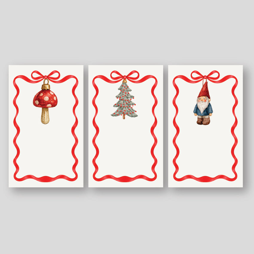 Tarjetas De / Para Navidad Duende