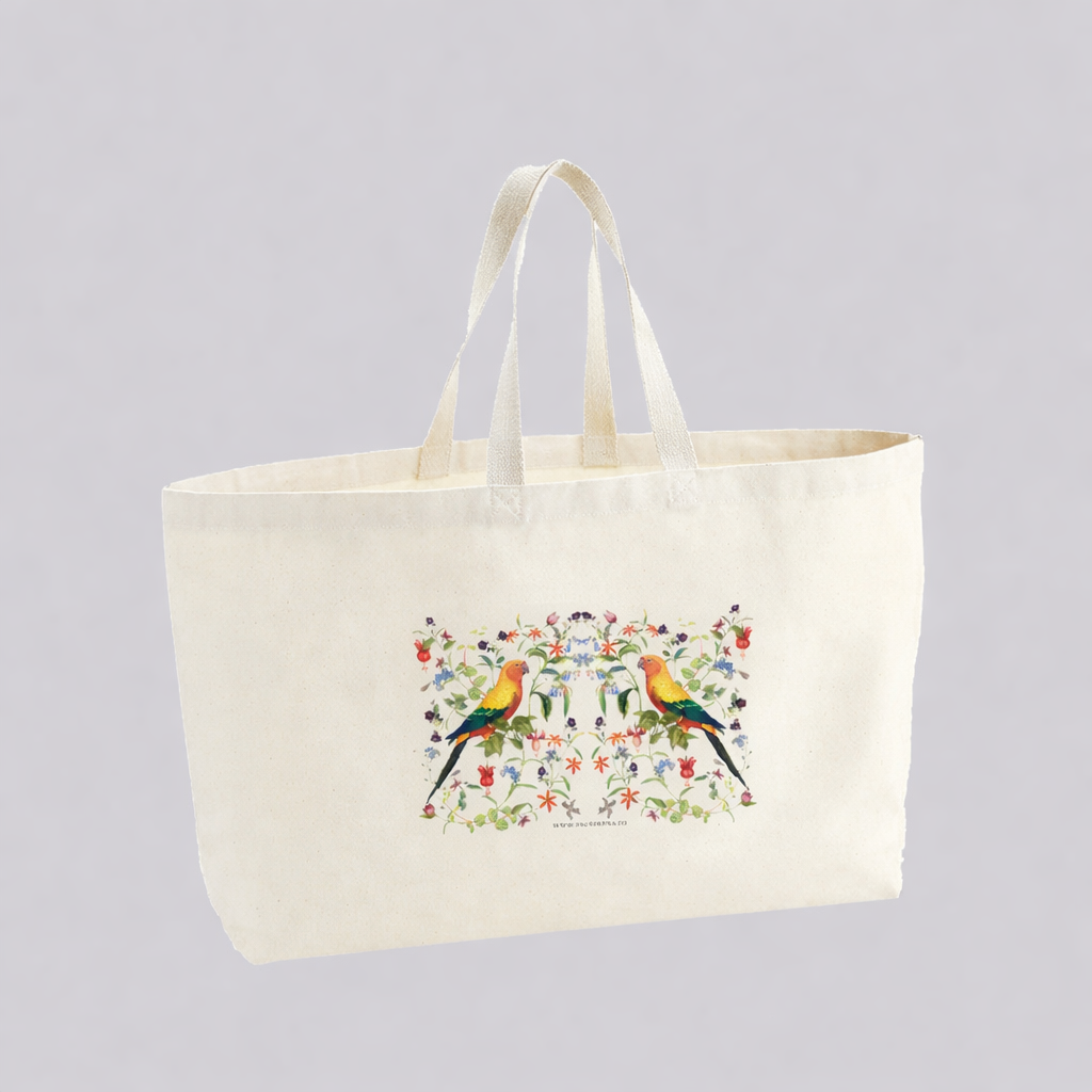 Tote Bag de Lona con Diseño Santuario