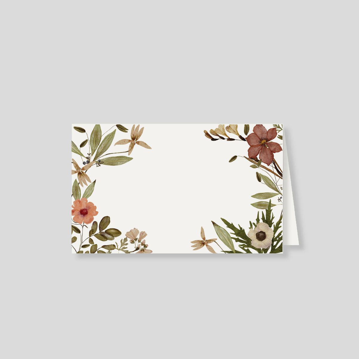 Notas dobles con sobre Fiore
