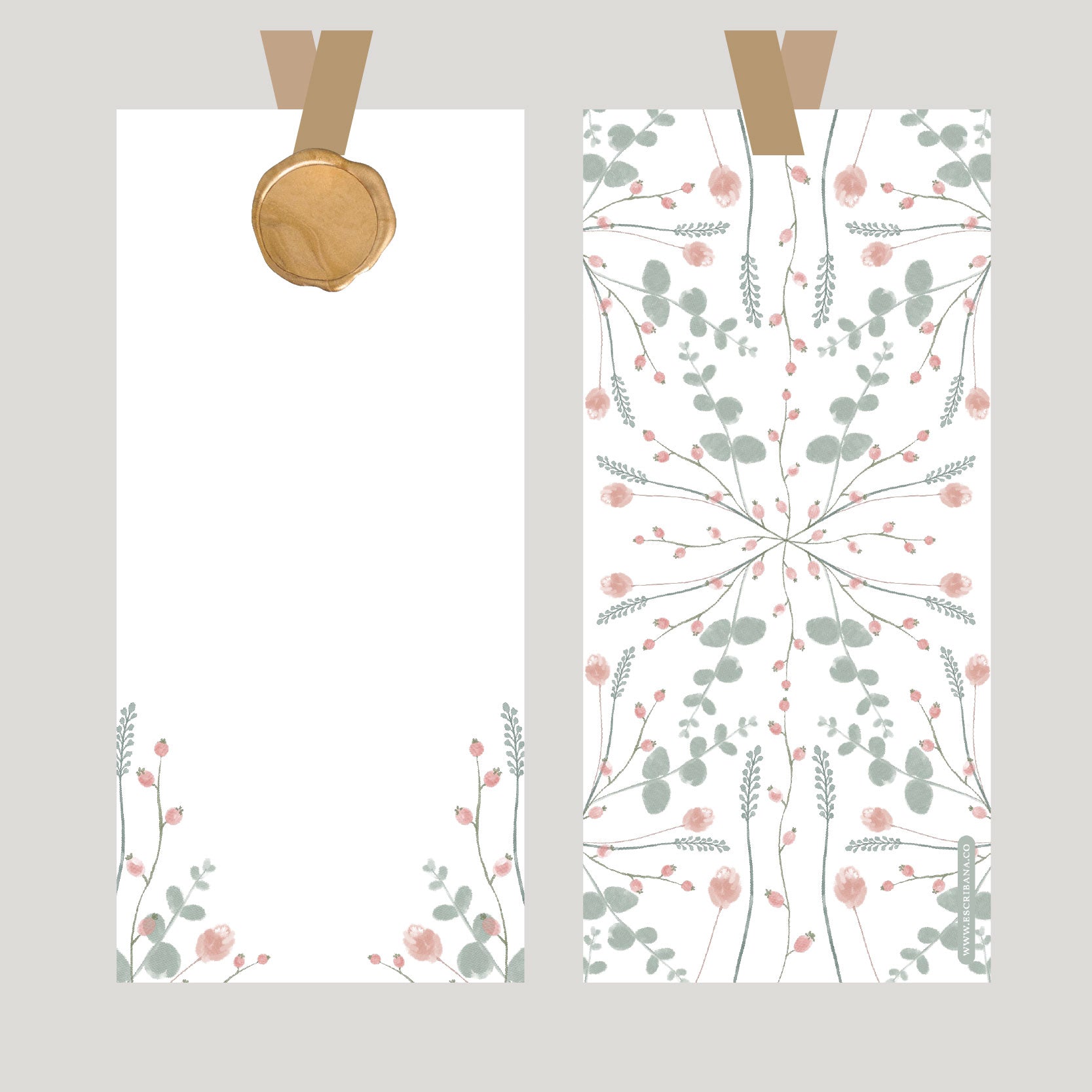REGISTROS / FOLIOS ROSAMENTA CON LACRE