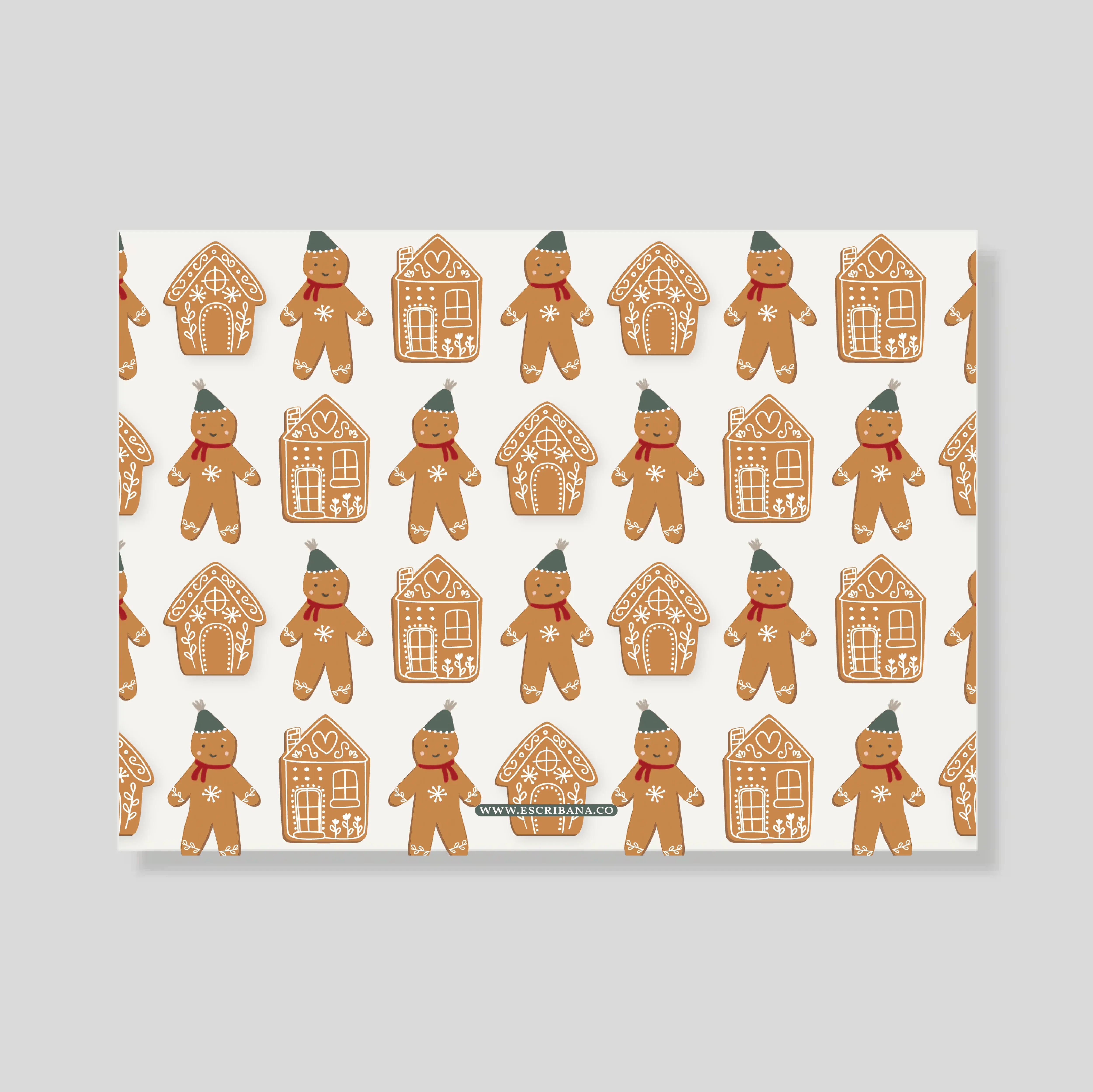 TARJETON XL Gingerbread
