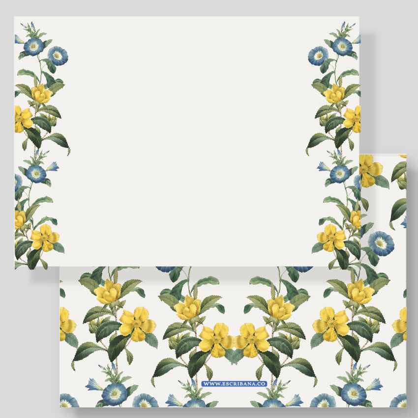 Tarjetón XL Hanukkah Flores
