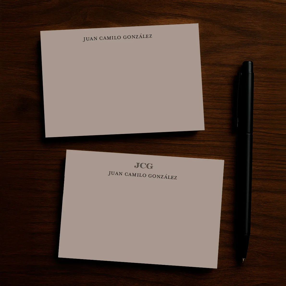 Block de Notas Clasico Gris