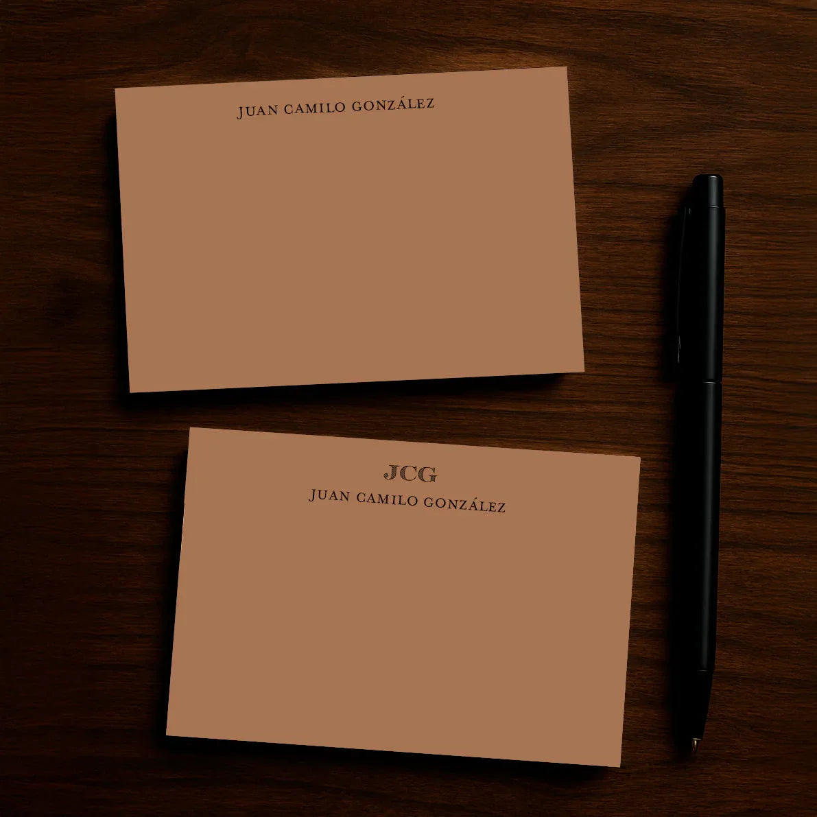 Block de Notas Clasico Ocre