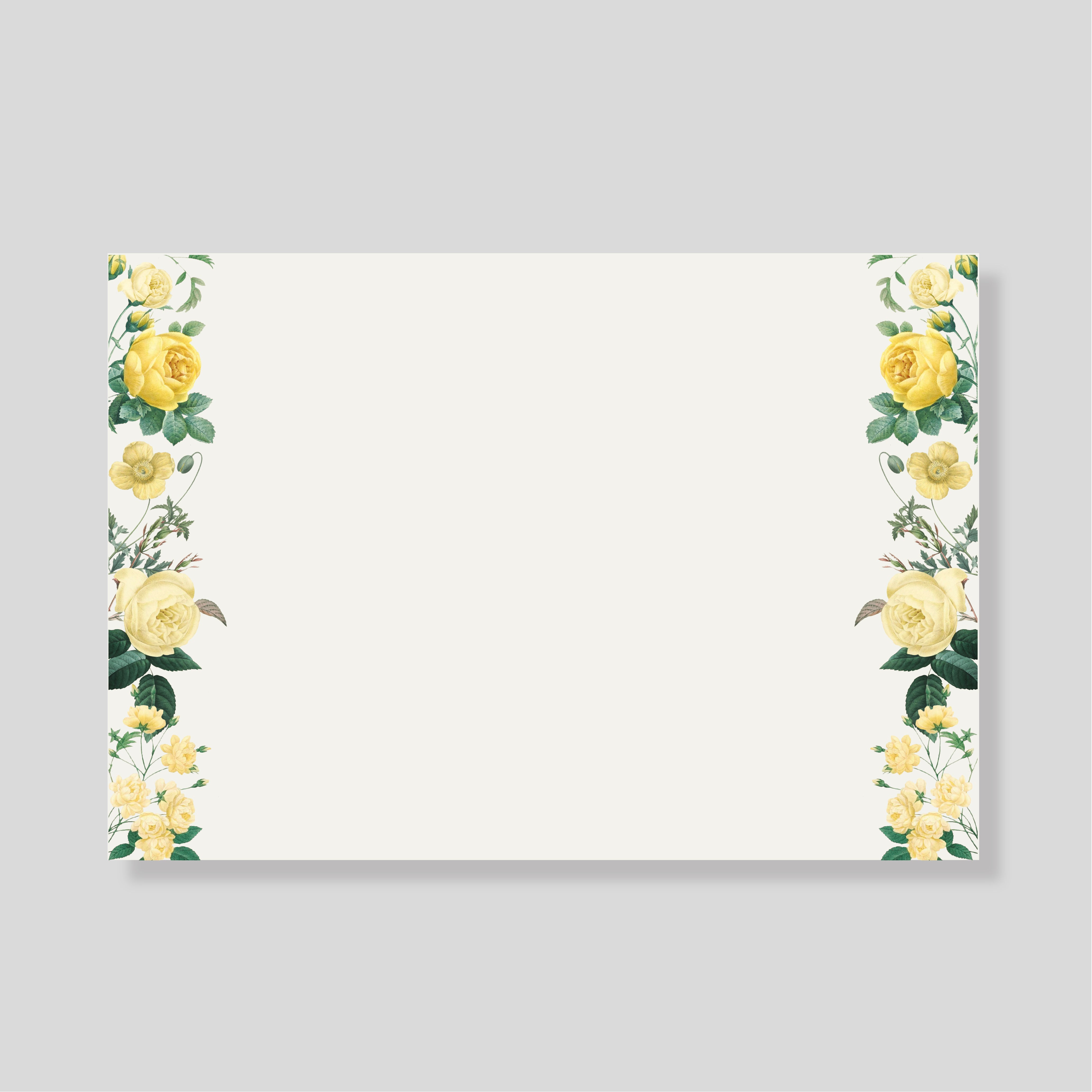 TARJETON XL GOLDEN ROSES