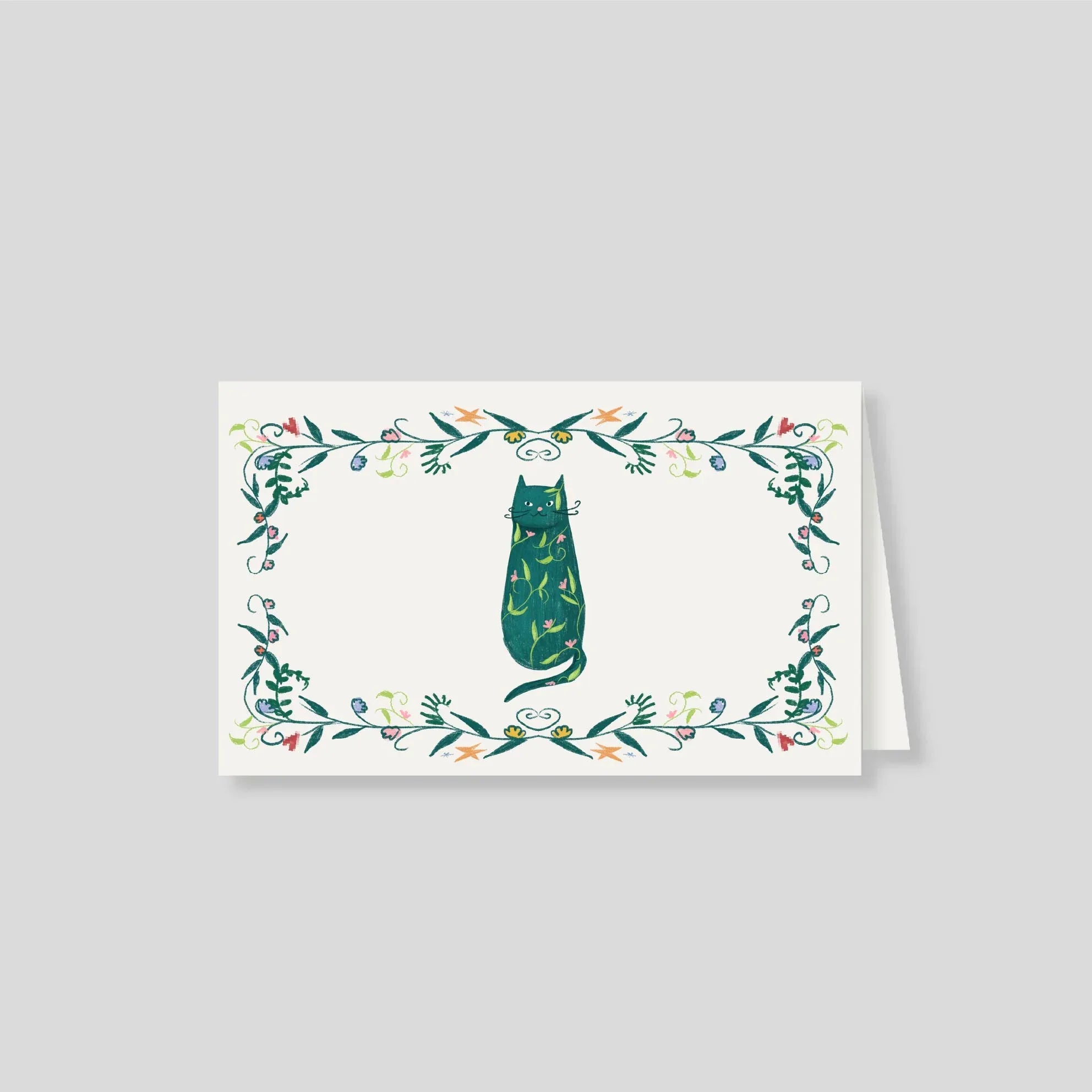 Notas dobles con sobre- Gatos (Listo para llevar)