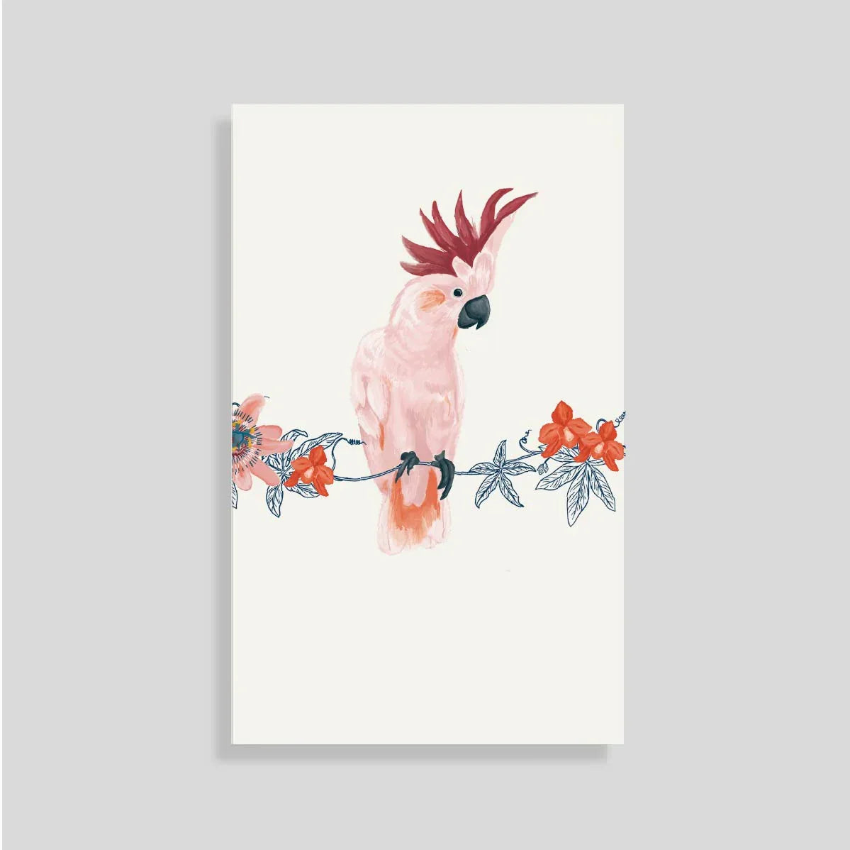 Tarjeta Personal Nido Cacatua con sobre