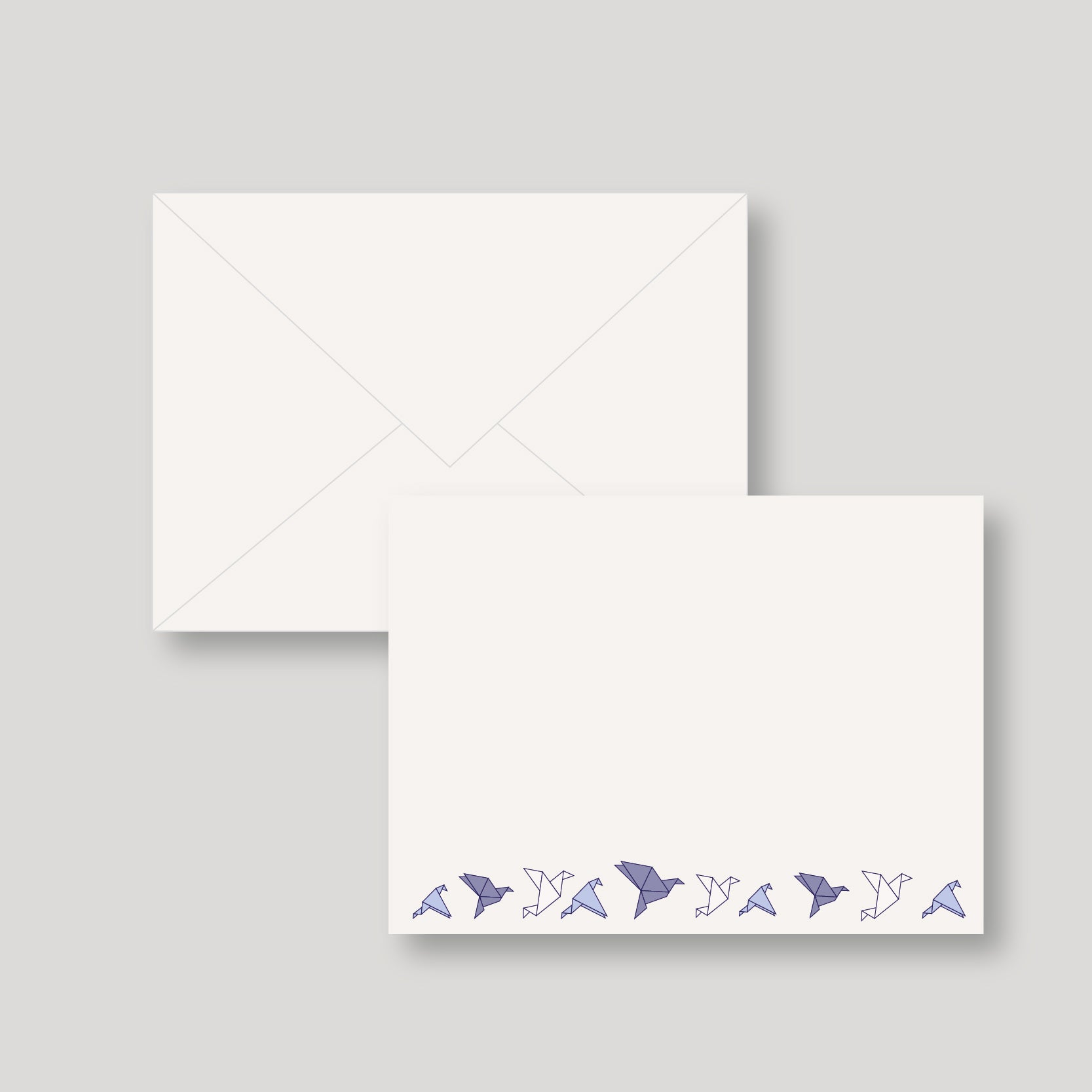 Regalo para Invitados Origami Azul