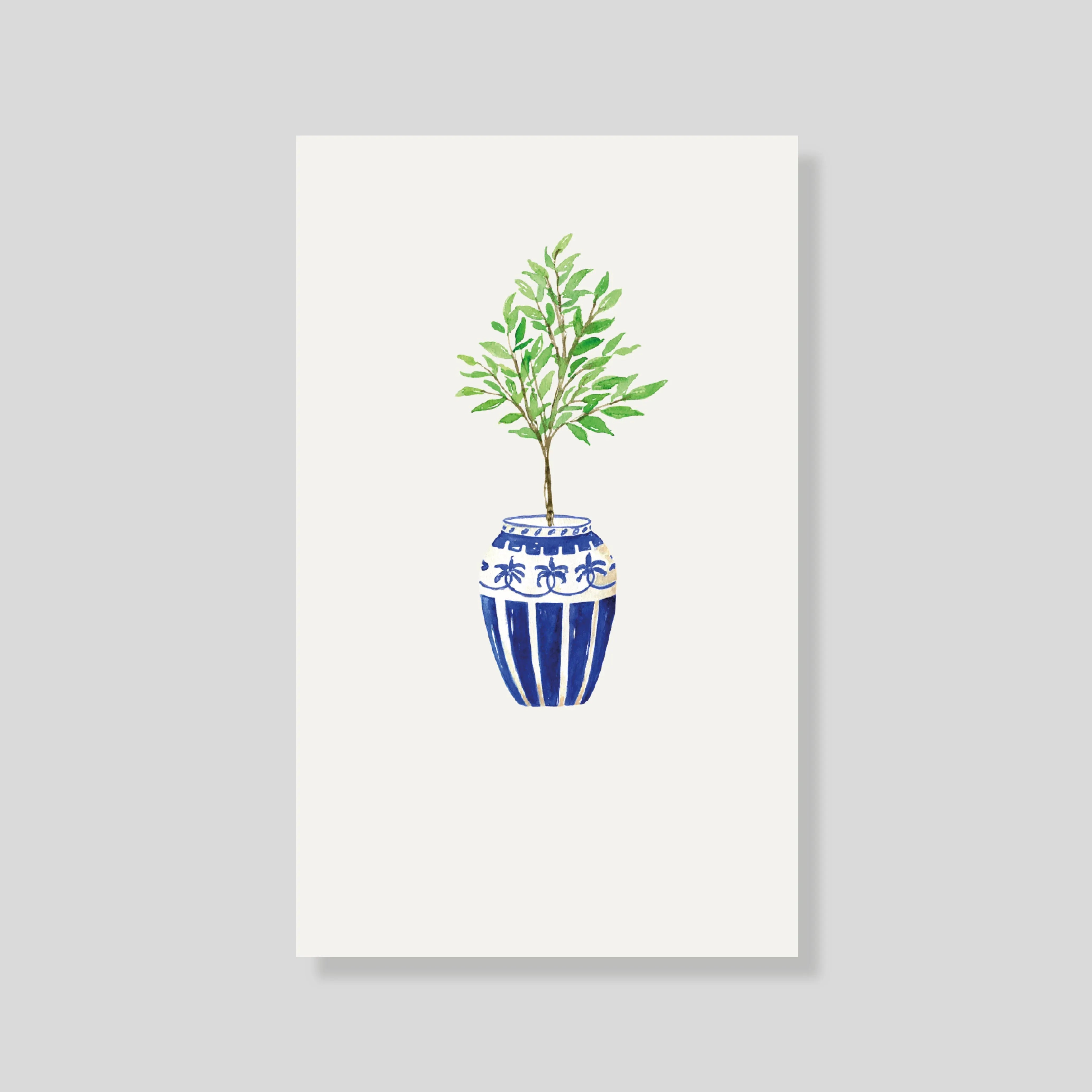 Tarjeta Personal Toscana Florero