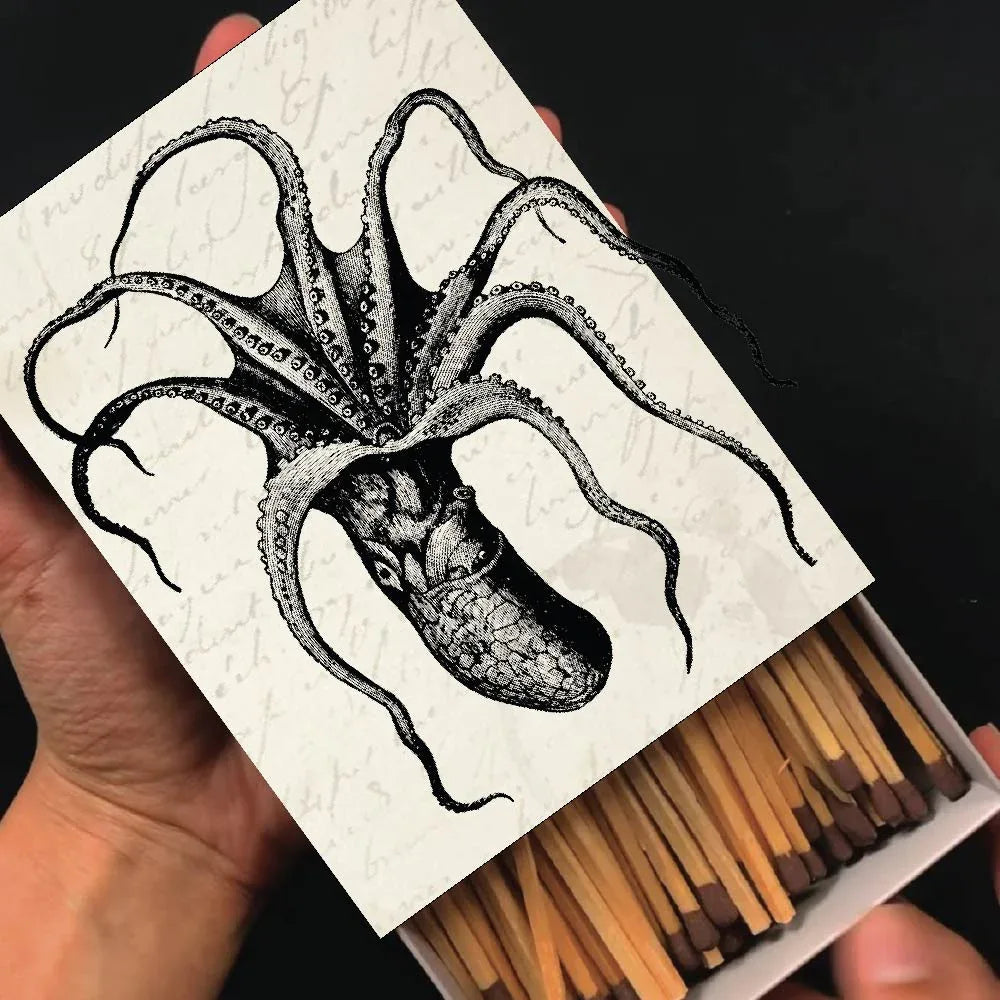 Caja de Fosforos PULPO