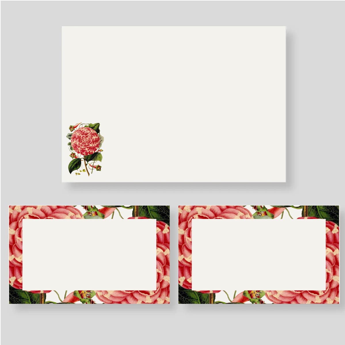 Caja Mediana ROSA DE JARDIN