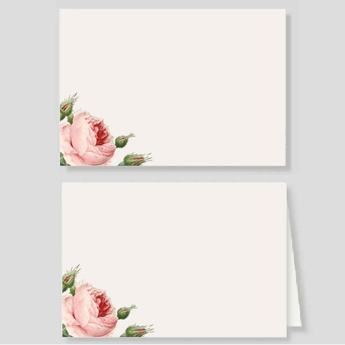 Tarjetón + Tarjetón doble Rosa