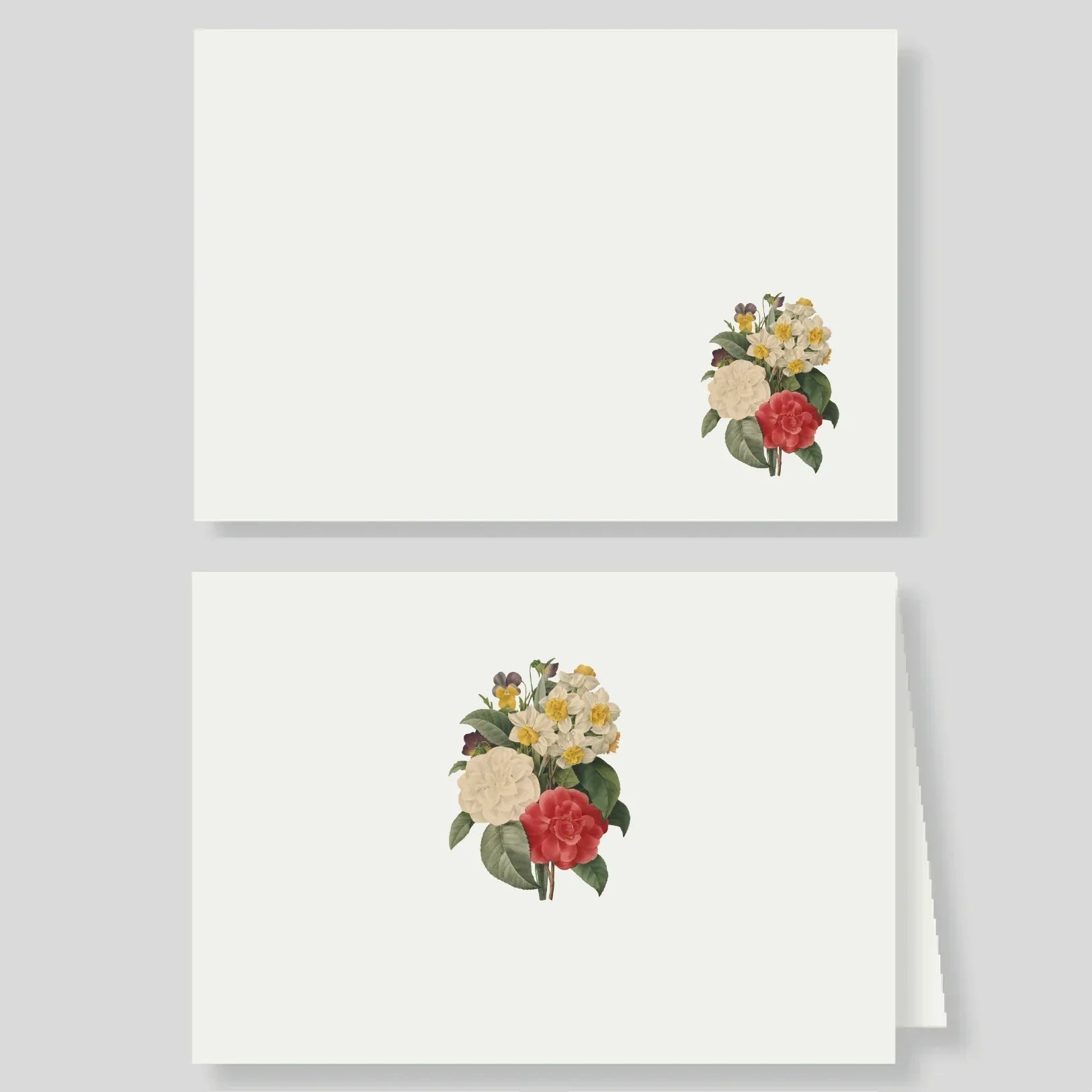 Tarjetón + Tarjetón doble Bouquet