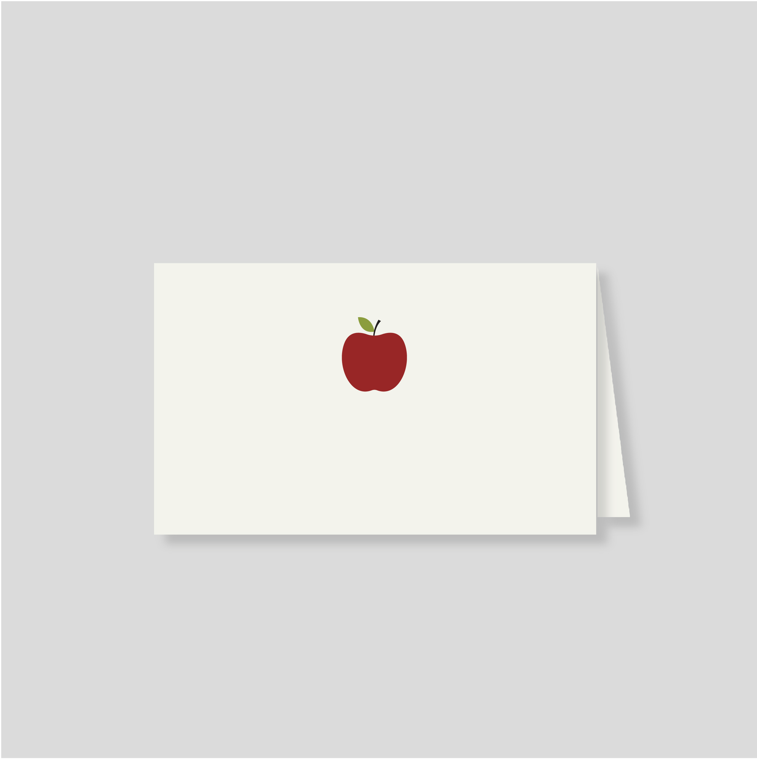 Notas dobles con sobre Teacher's Day