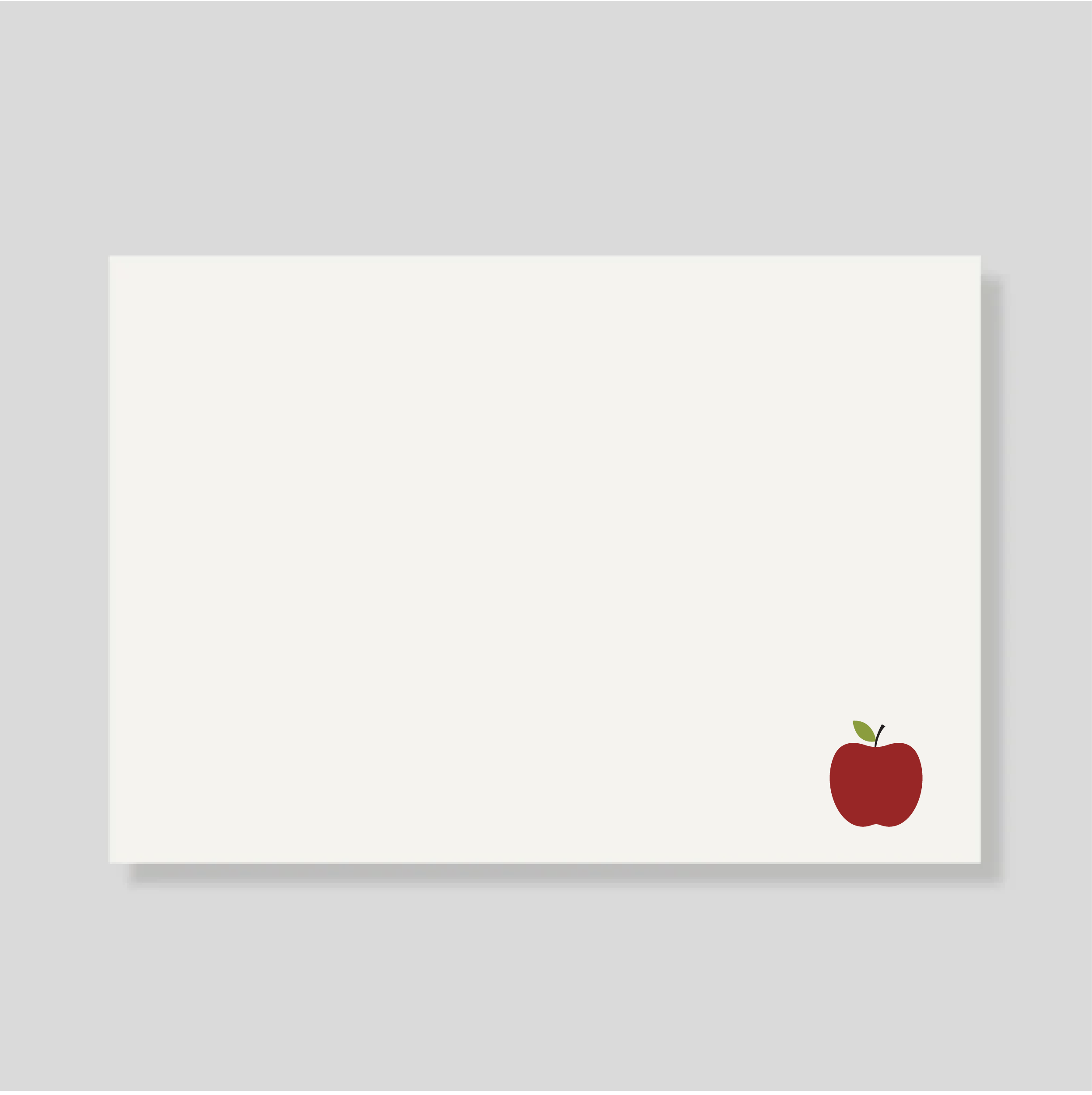 Tarjetón Teacher's Day