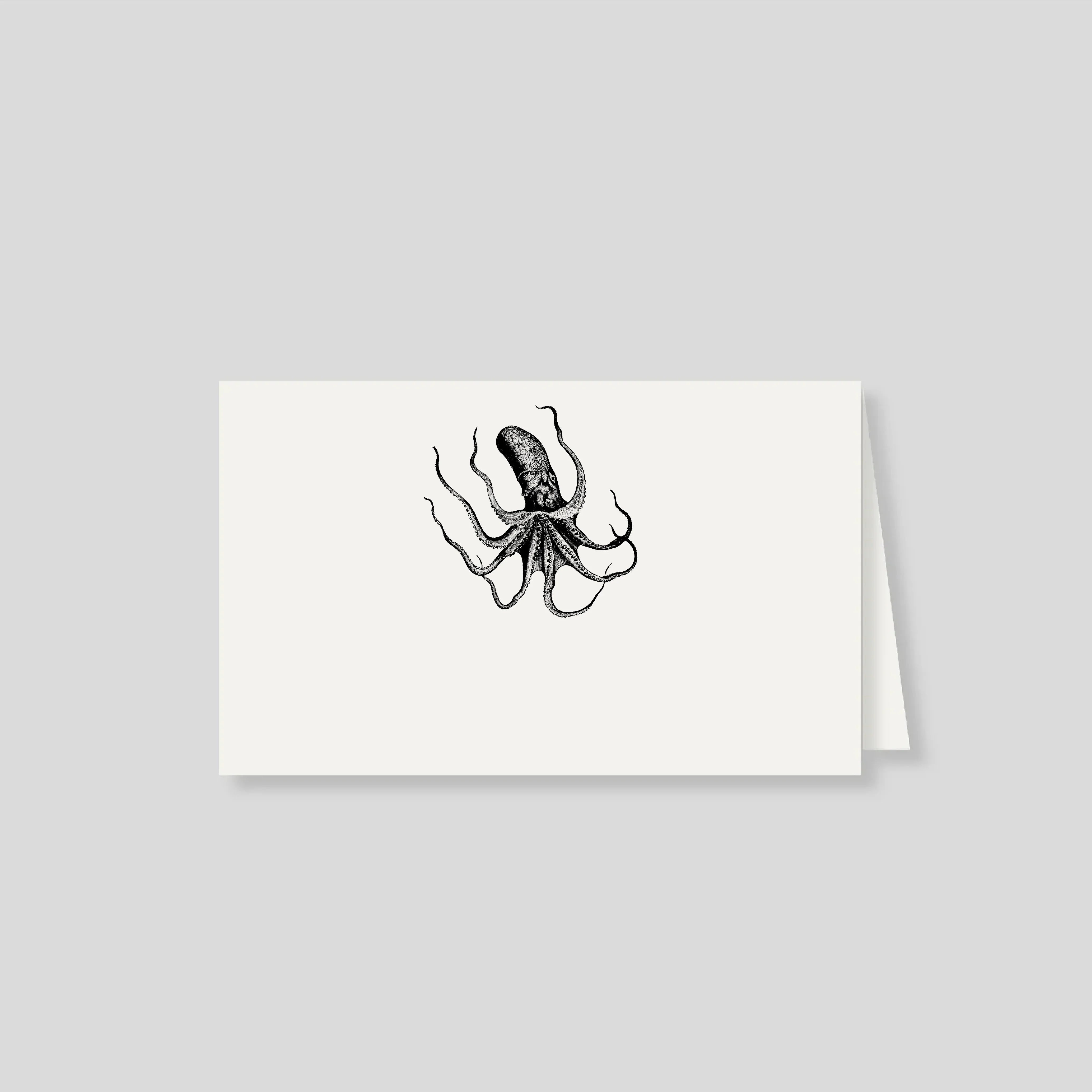 Notas dobles con sobre- Pulpo (Listo para llevar)