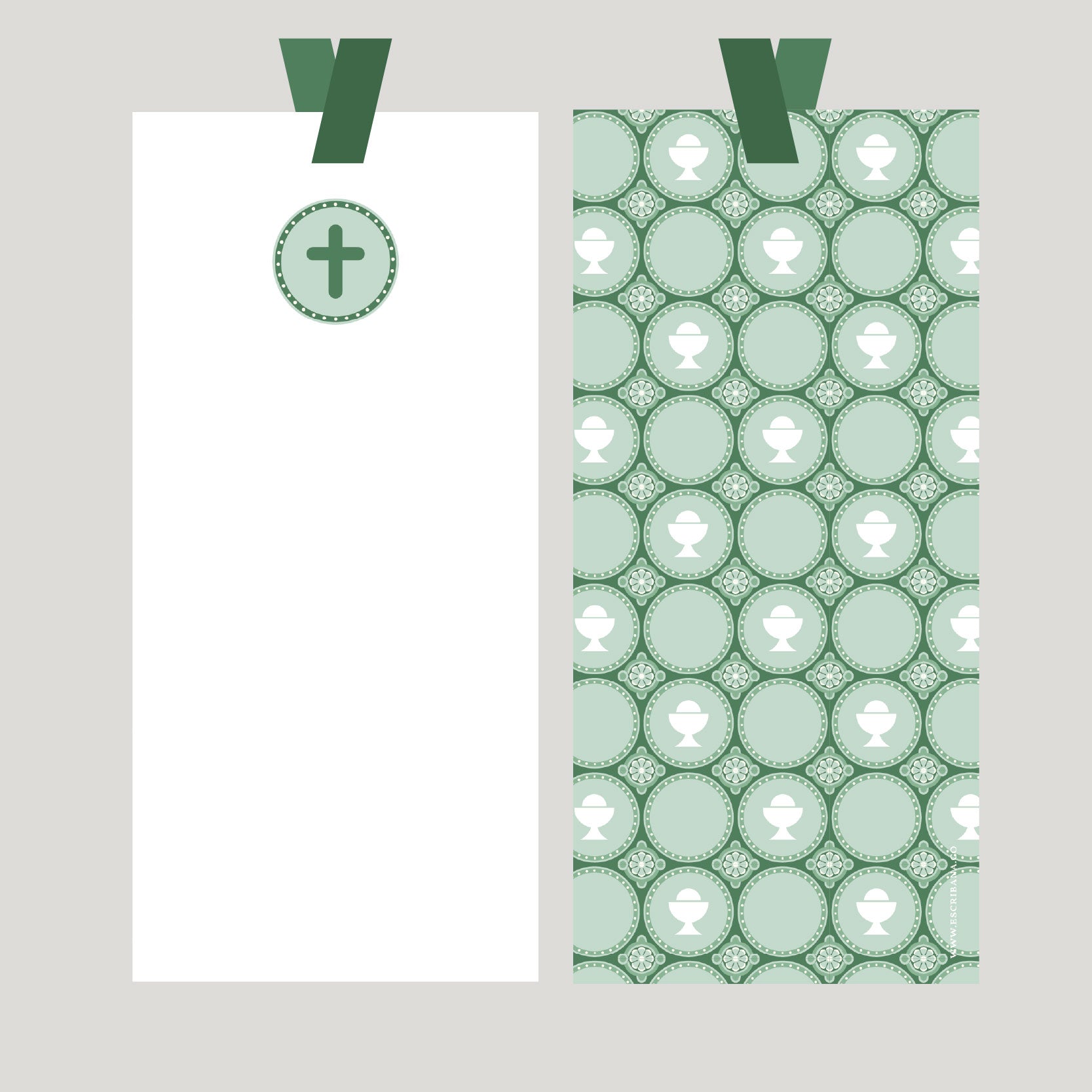 Registros / Folios Azulejo Green