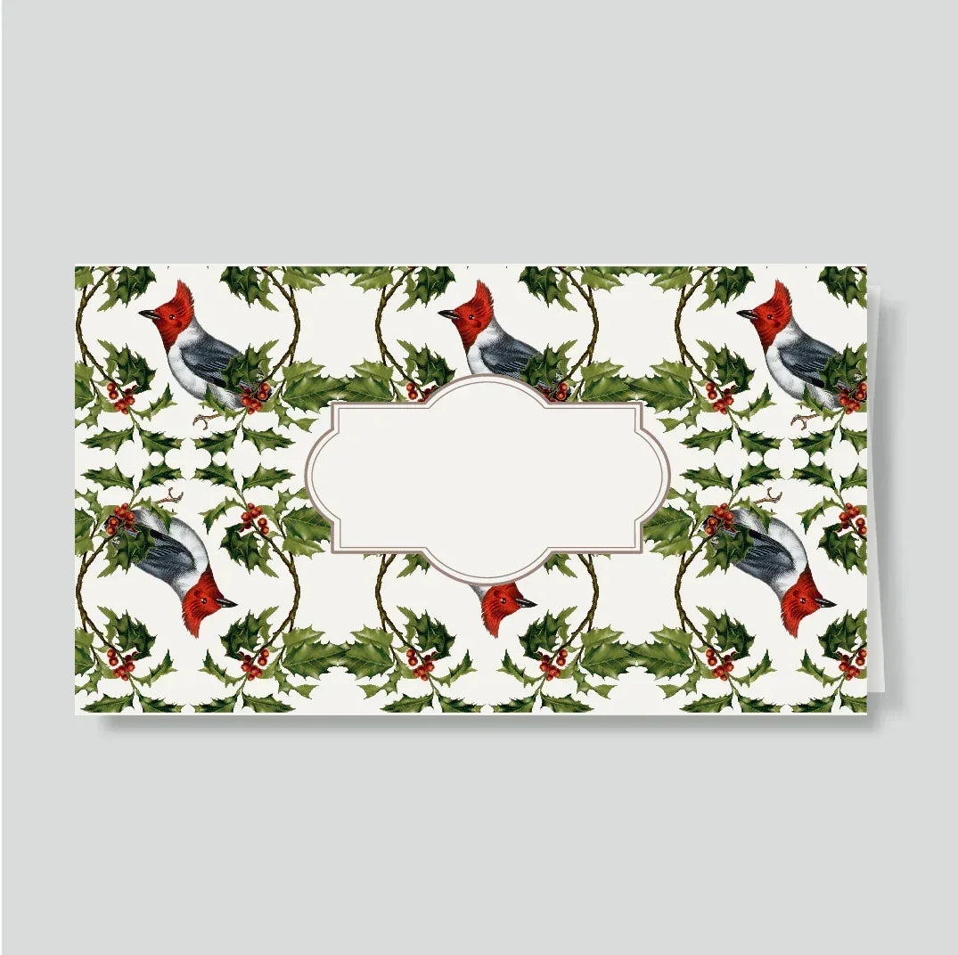 Sobres efectivo Navidad: BOTANIC BIRD