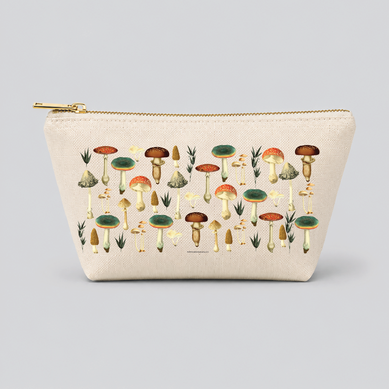 Cartuchera de Lona con Diseño Mush