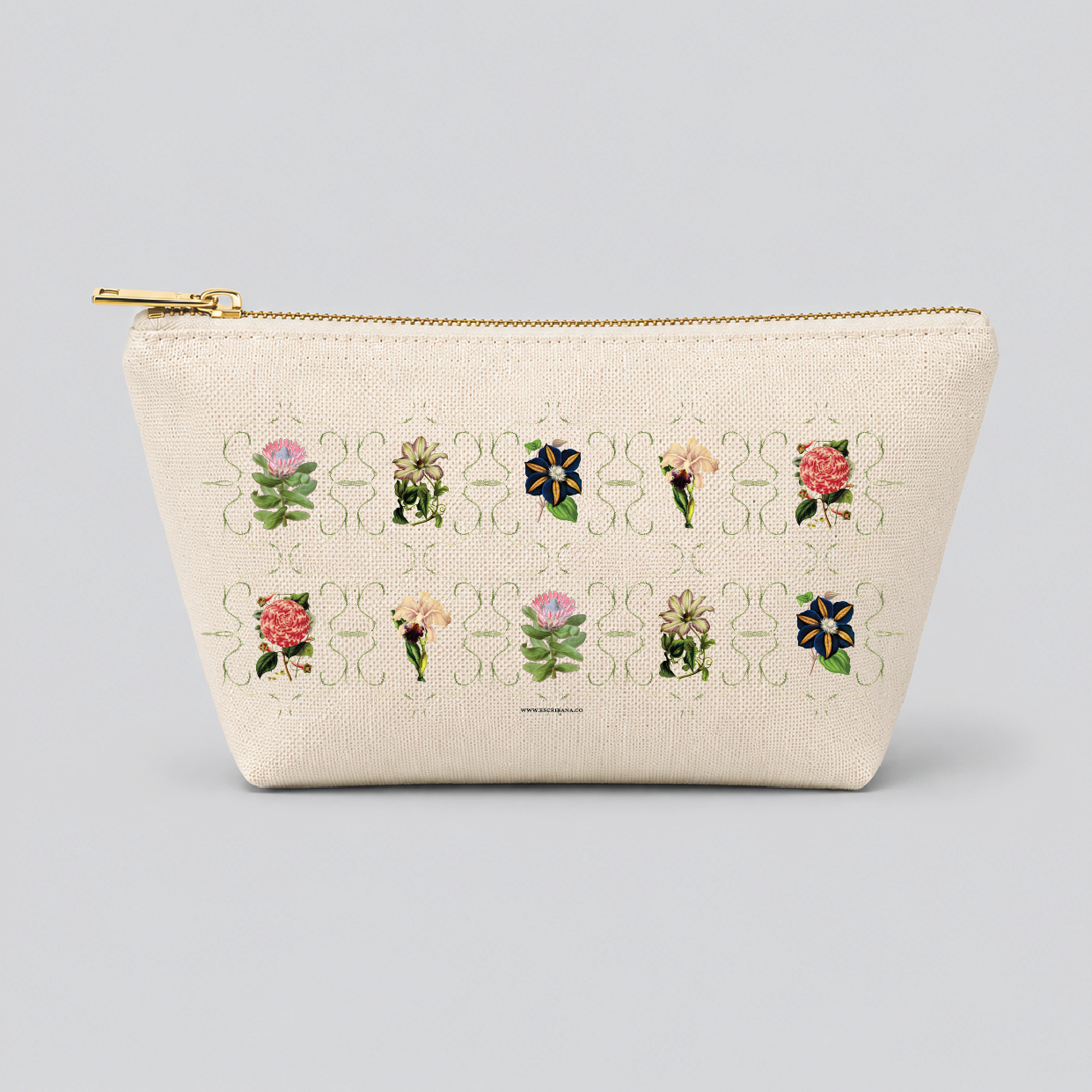 Cartuchera de Lona con Diseño Protea