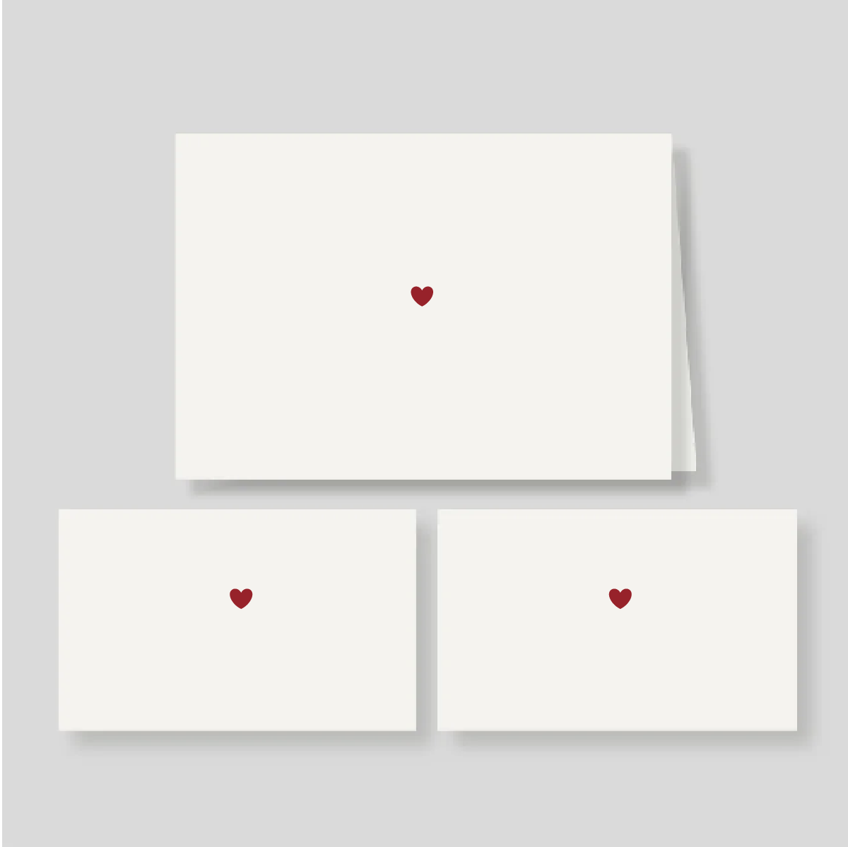 Caja Mediana doble Love colores