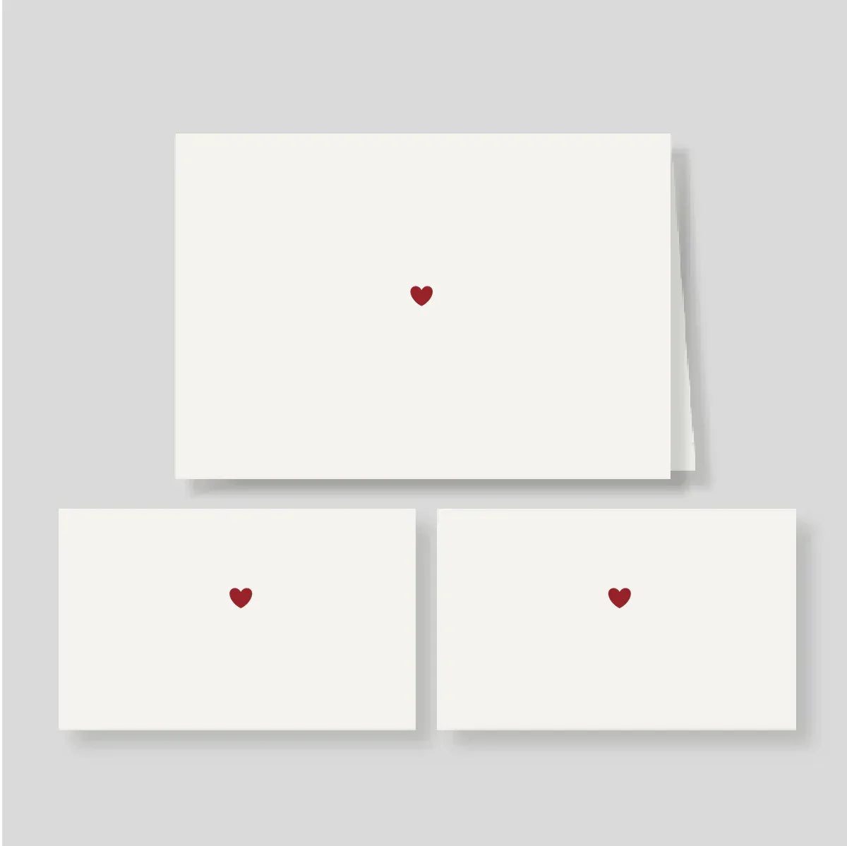 Caja Mediana doble Love colores