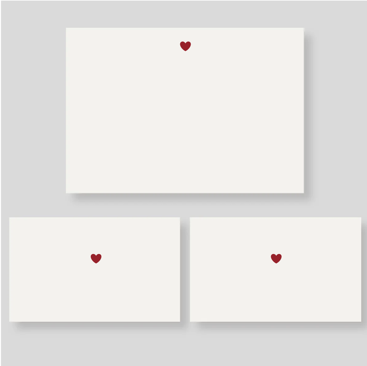 Caja Mediana Love colores