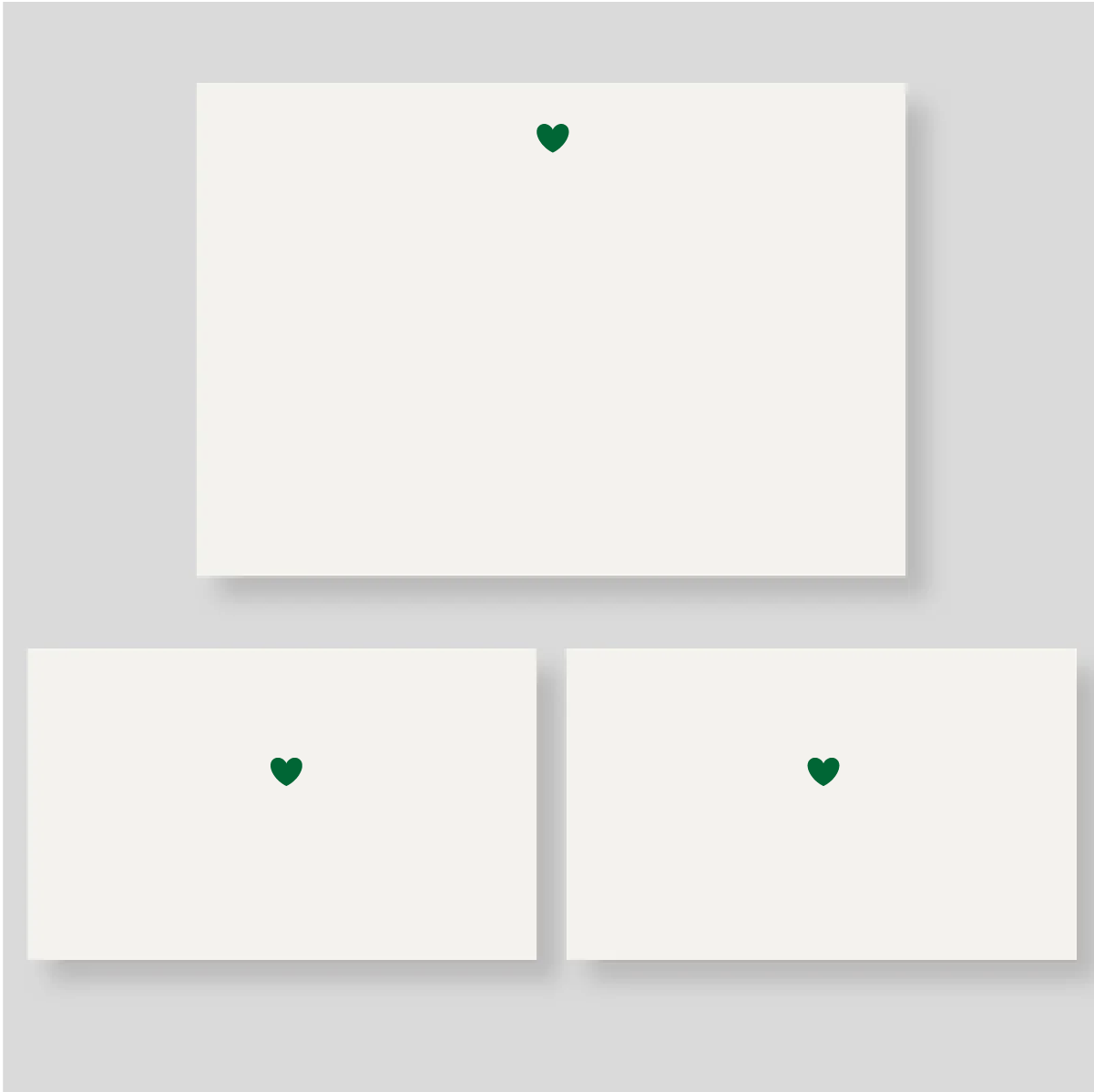 Caja Mediana Love colores