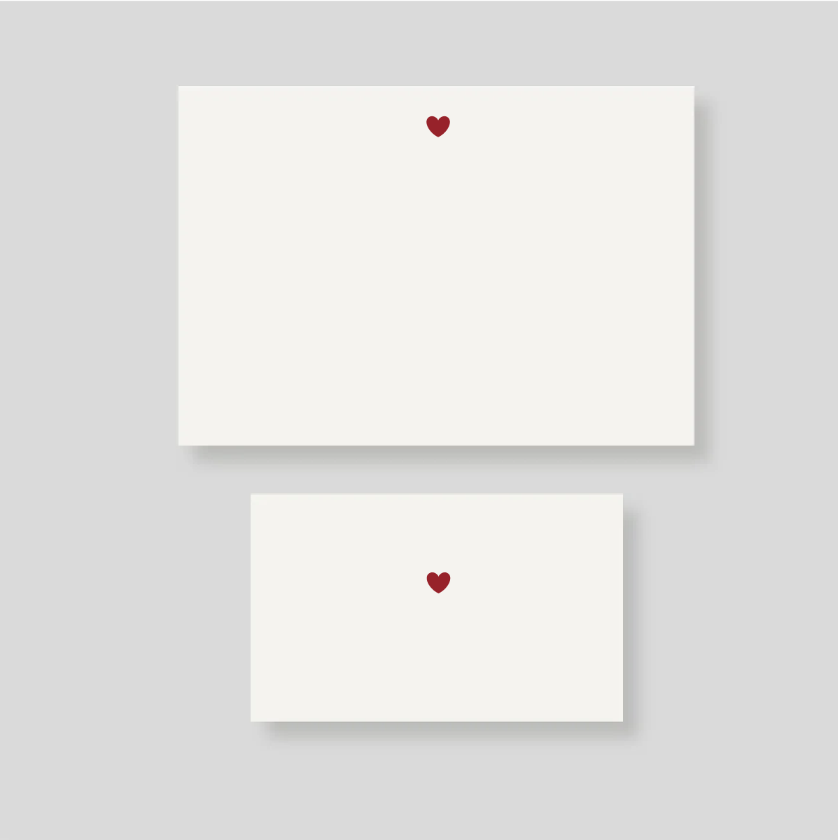 Caja pequeña Love colores