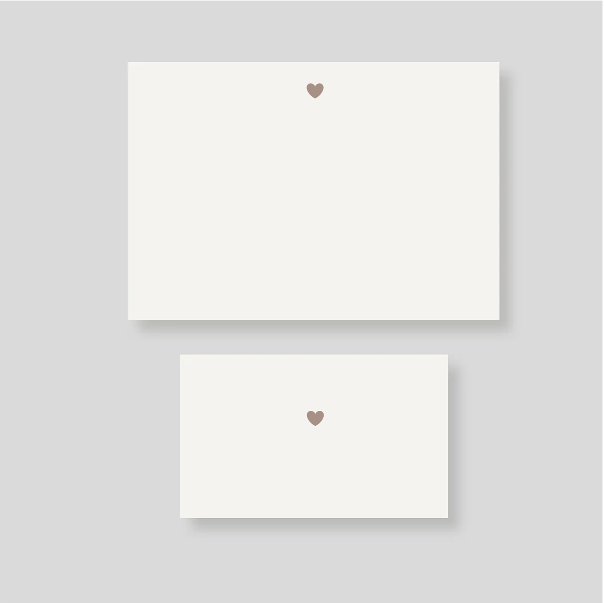 Caja pequeña Love colores