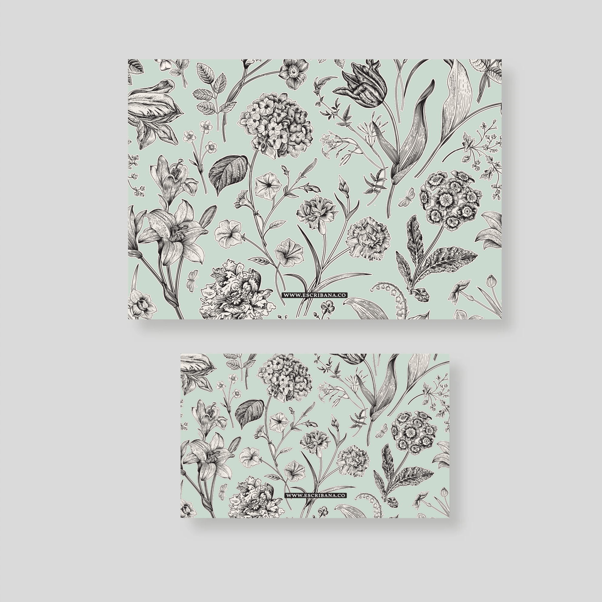 Caja pequeña Florario Menta