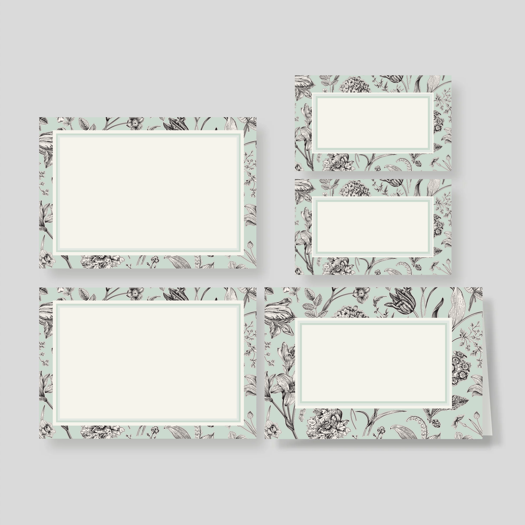 Caja Grande Flex Florario Menta