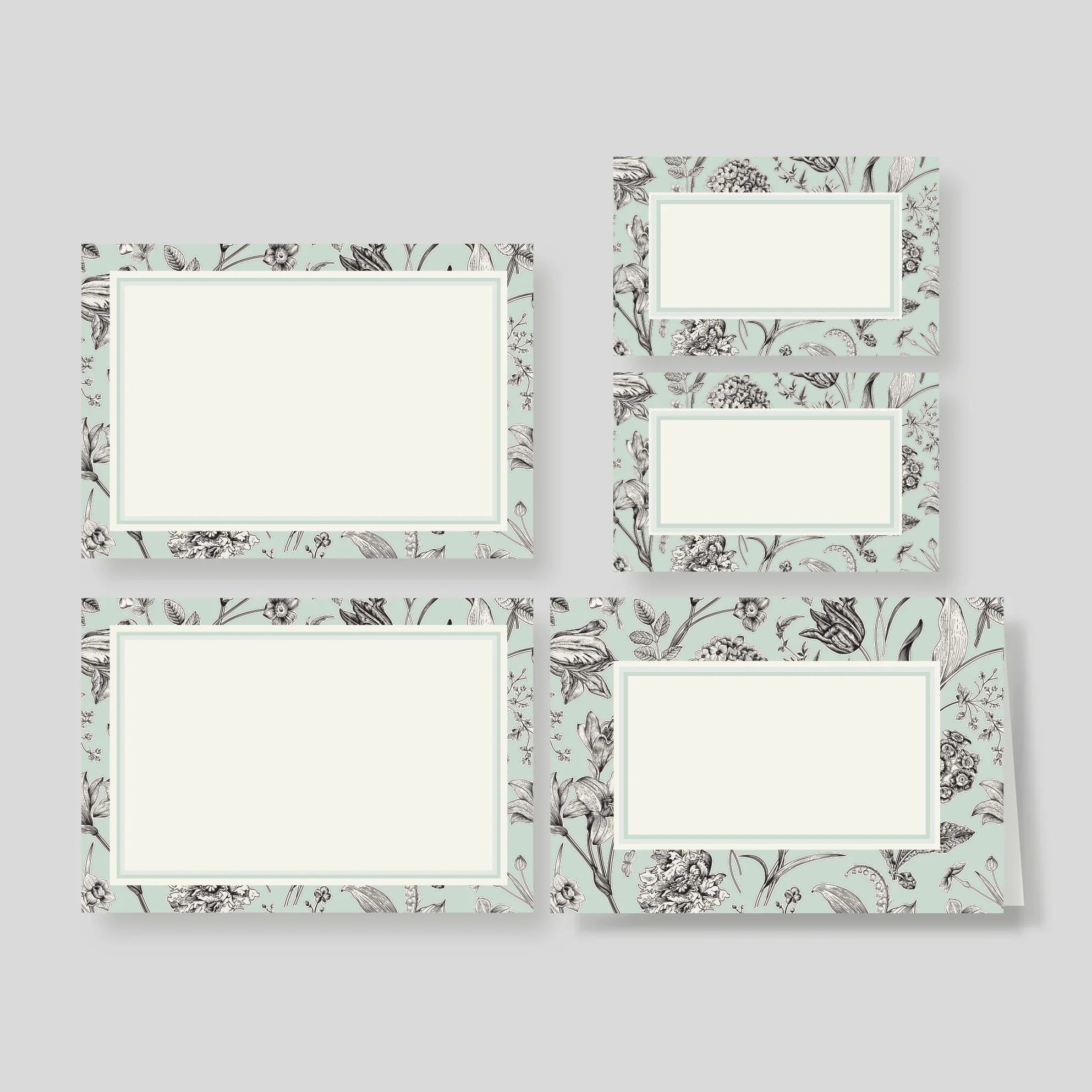 Caja Grande Flex Florario Menta