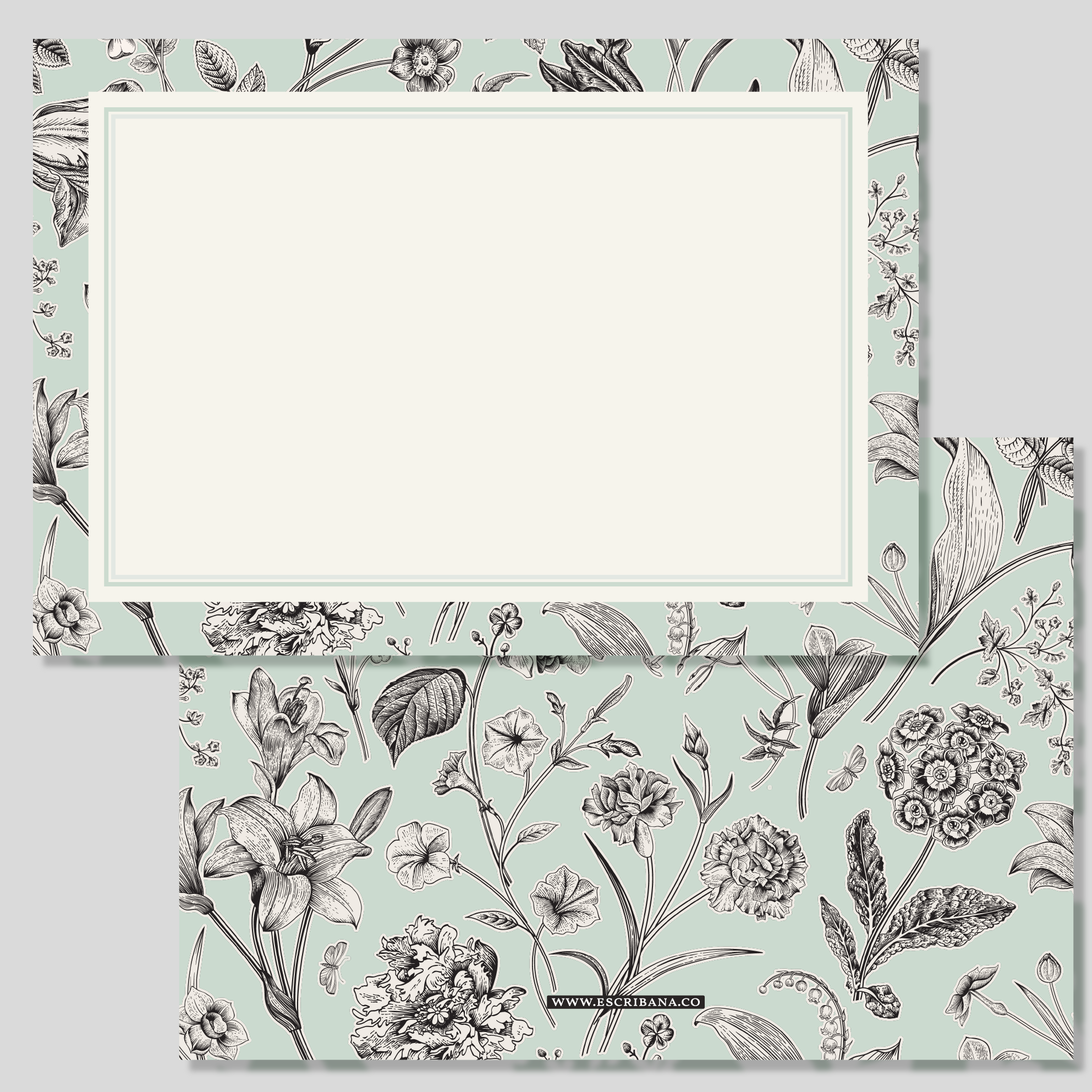 Tarjetón FLORARIO MENTA