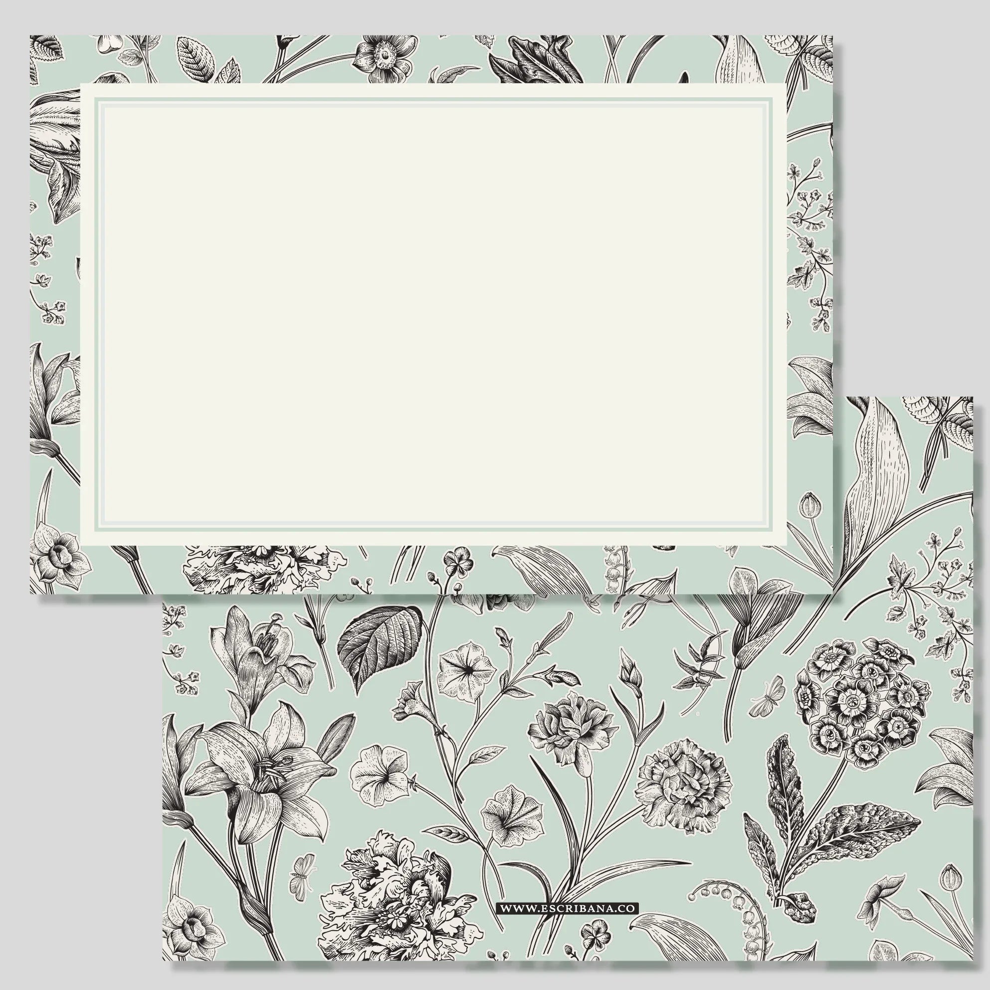 Tarjetón FLORARIO MENTA