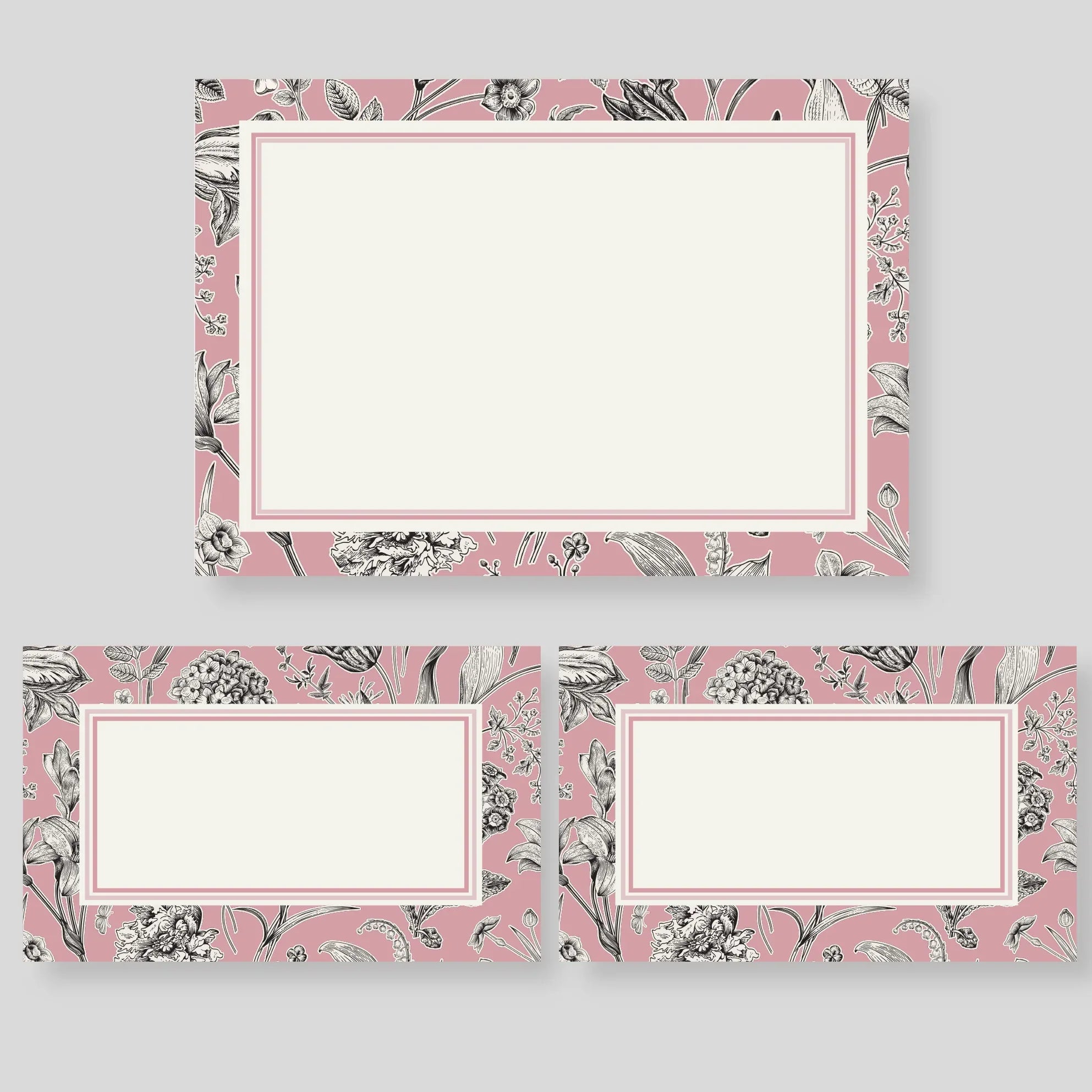 Caja Mediana Florario Pink