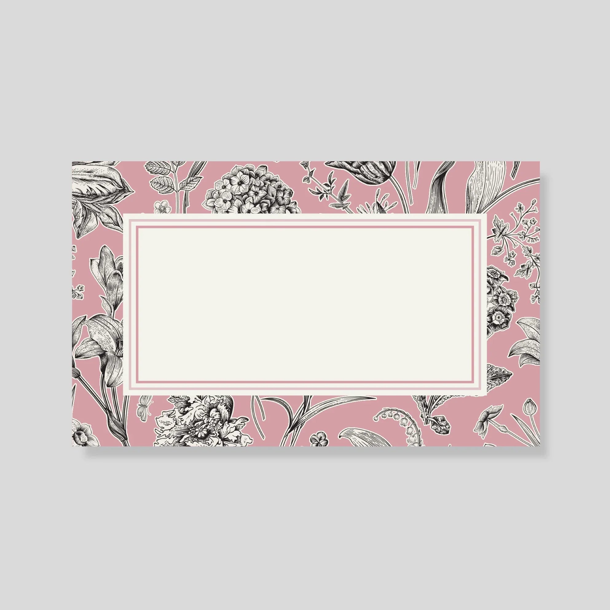 Tarjeta Personal Florario Pink