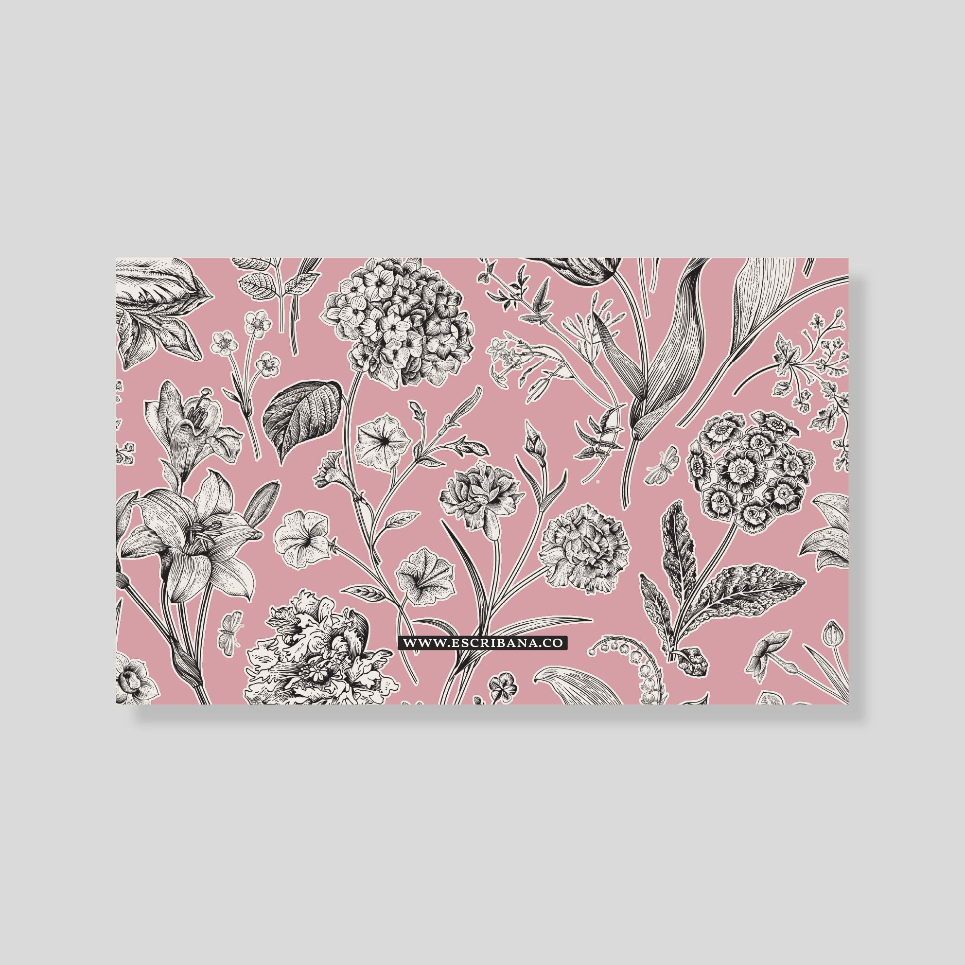 Tarjeta Personal Florario Pink